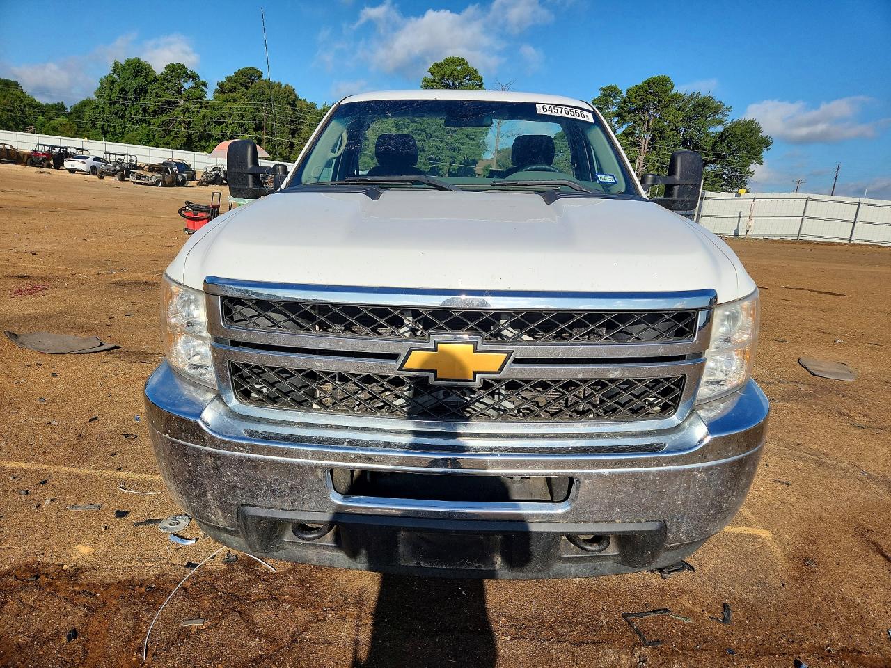 2013 Chevrolet Silverado K2500 Heavy Duty White vin: 1GC0KVCG5DZ250707