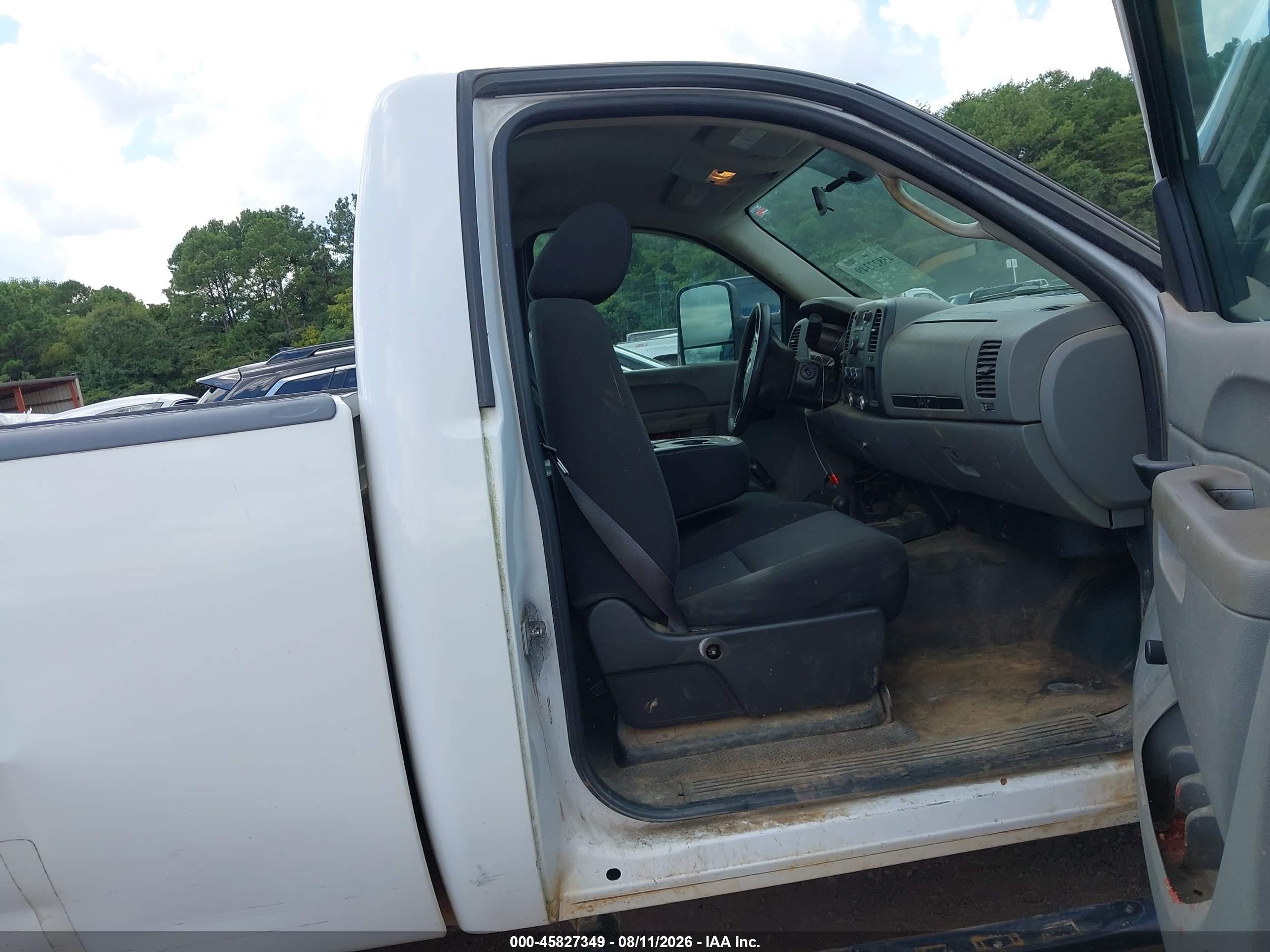 2012 Chevrolet Silverado 2500hd Work Truck White vin: 1GC0KVCG6CZ204320