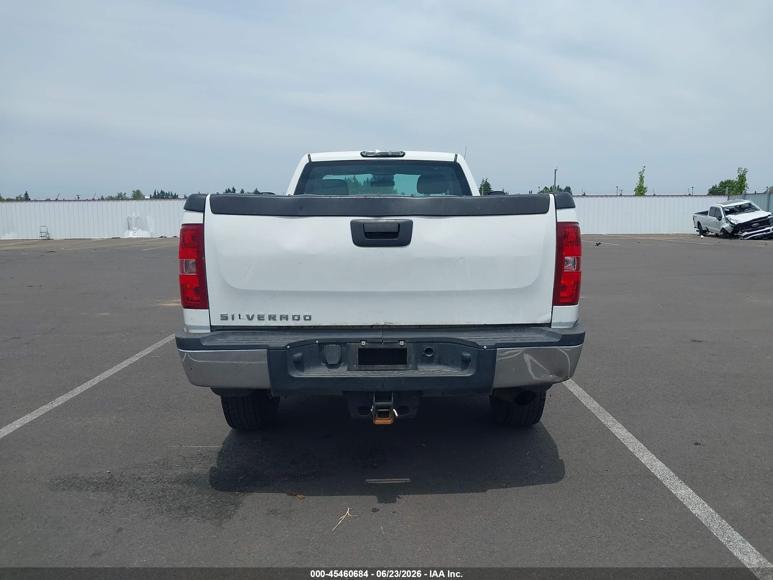 2012 Chevrolet Silverado 2500hd Work Truck White vin: 1GC0KVCG8CF202747
