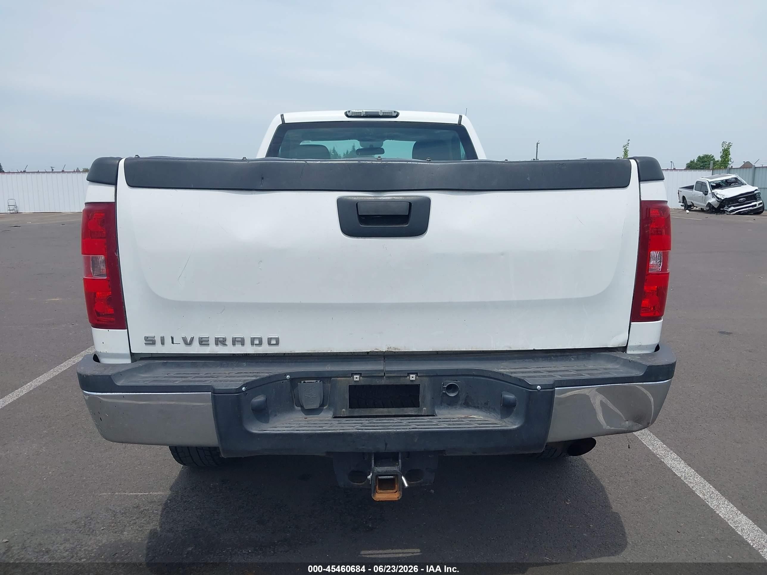 2012 Chevrolet Silverado 2500hd Work Truck White vin: 1GC0KVCG8CF202747