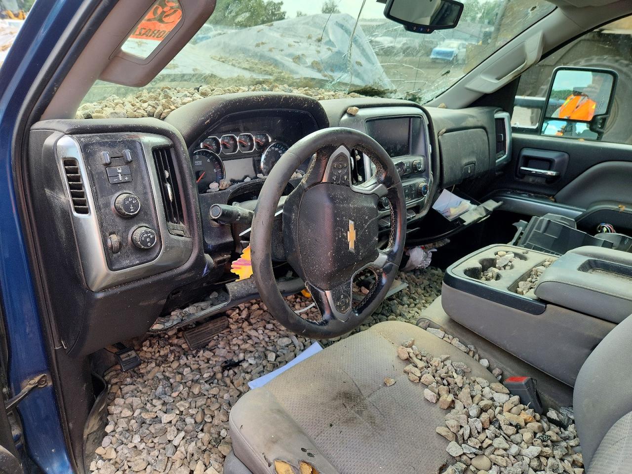 2015 Chevrolet Silverado K2500 Heavy Duty Lt Blue vin: 1GC0KVEG8FZ501252