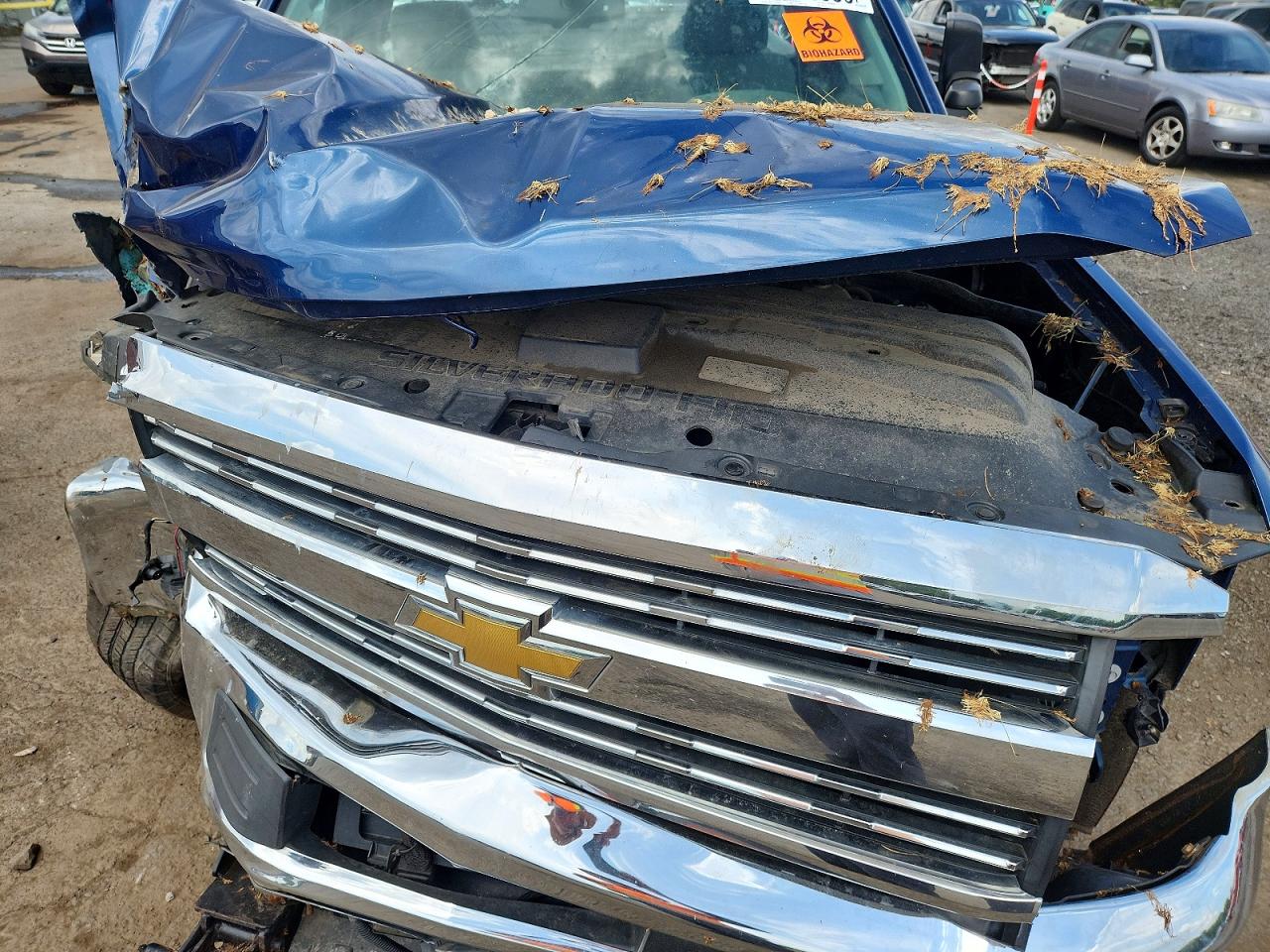 2015 Chevrolet Silverado K2500 Heavy Duty Lt Blue vin: 1GC0KVEG8FZ501252
