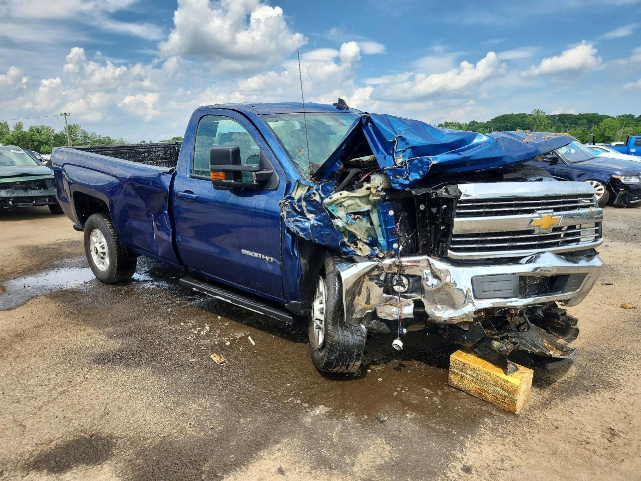 2015 Chevrolet Silverado K2500 Heavy Duty Lt Blue vin: 1GC0KVEG8FZ501252