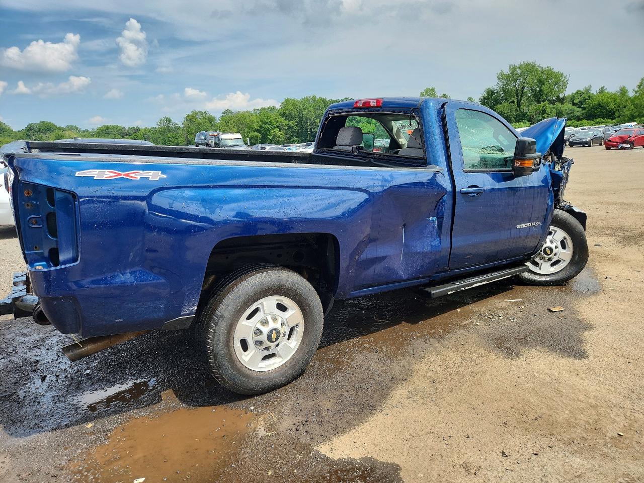 2015 Chevrolet Silverado K2500 Heavy Duty Lt Blue vin: 1GC0KVEG8FZ501252