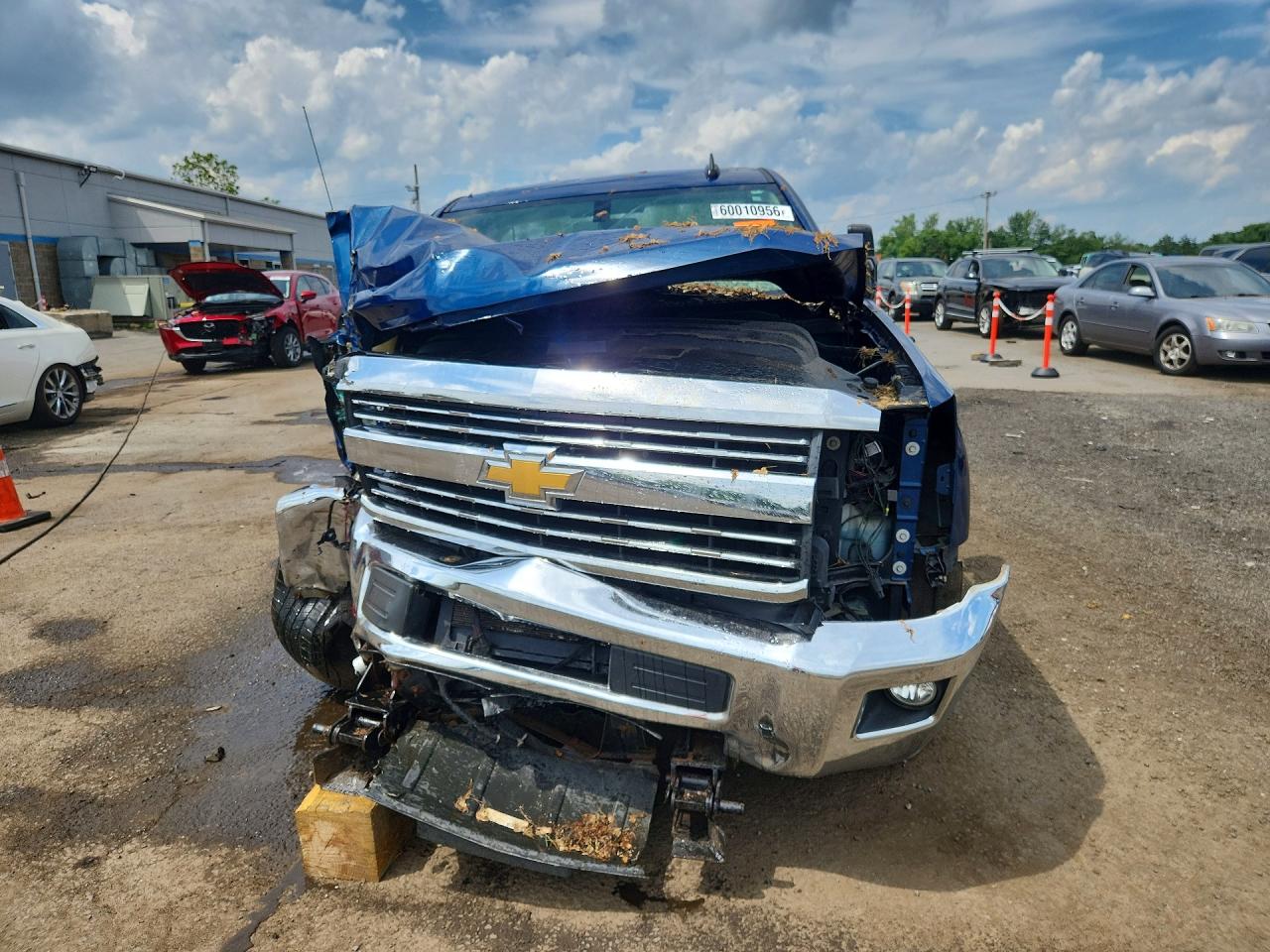 2015 Chevrolet Silverado K2500 Heavy Duty Lt Blue vin: 1GC0KVEG8FZ501252