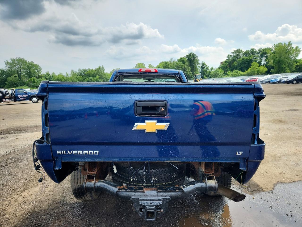 2015 Chevrolet Silverado K2500 Heavy Duty Lt Blue vin: 1GC0KVEG8FZ501252