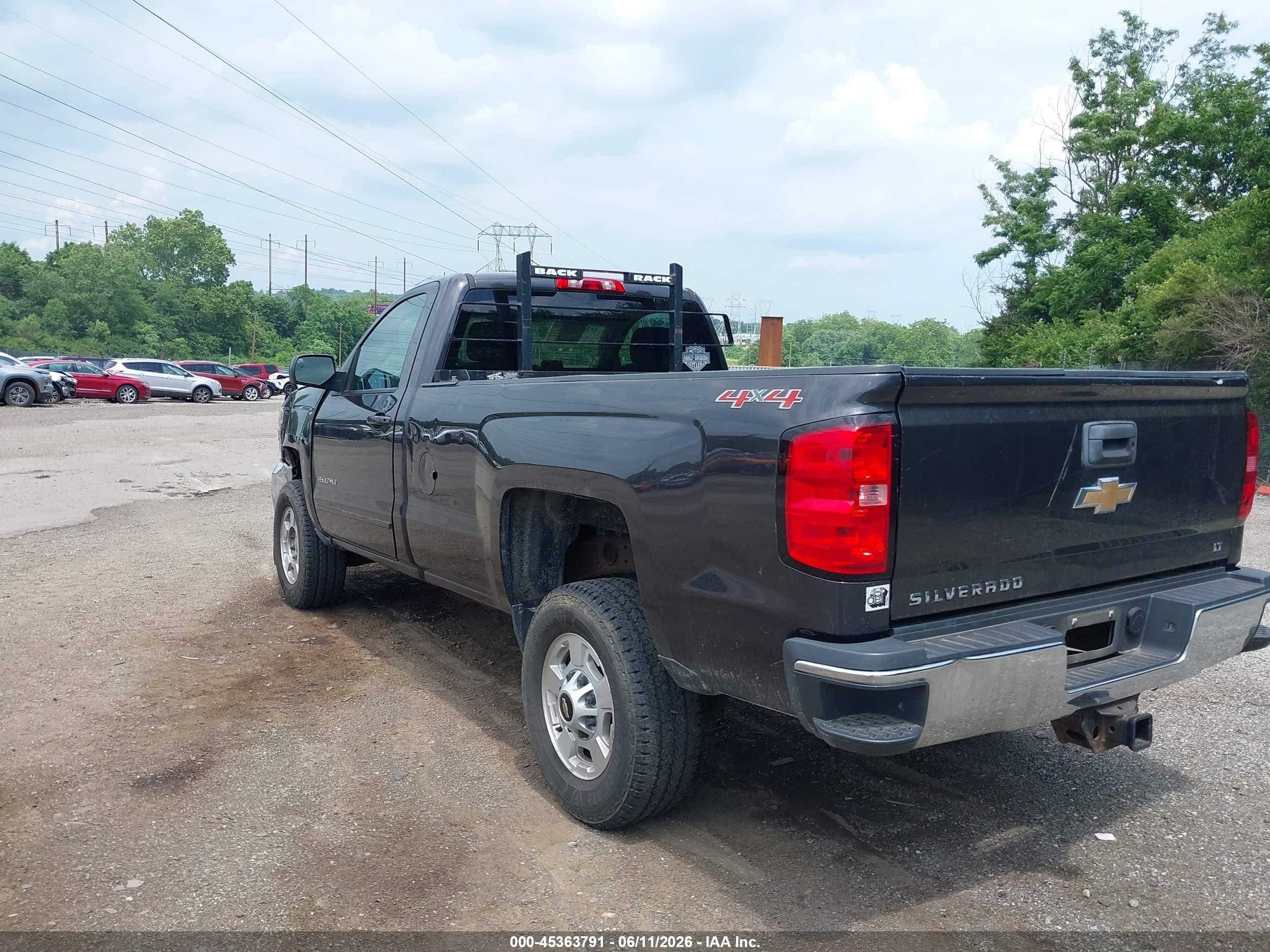 2015 Chevrolet Silverado 2500hd Built After Aug 14 Lt Black vin: 1GC0KVEGXFZ513533