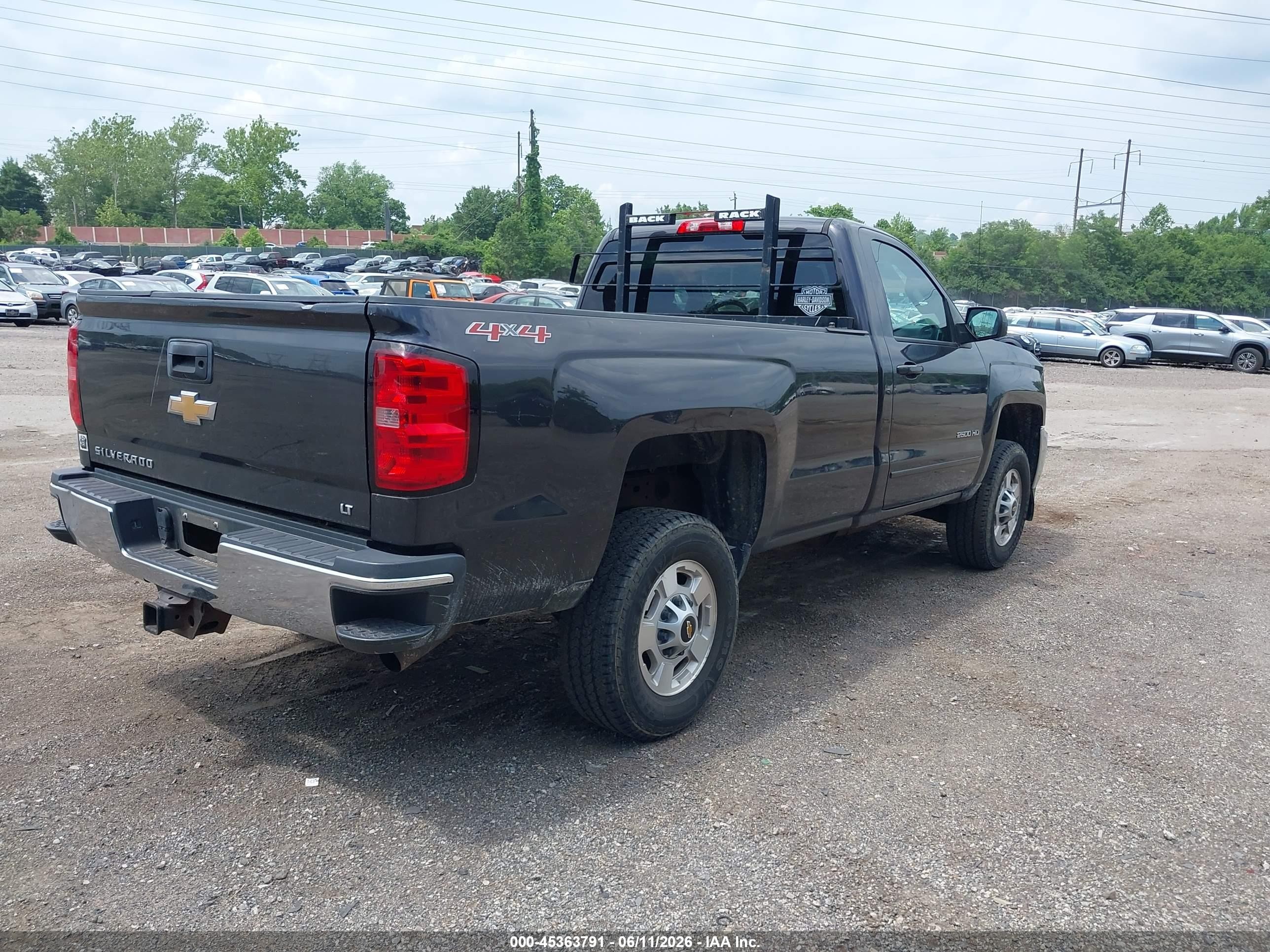 2015 Chevrolet Silverado 2500hd Built After Aug 14 Lt Black vin: 1GC0KVEGXFZ513533