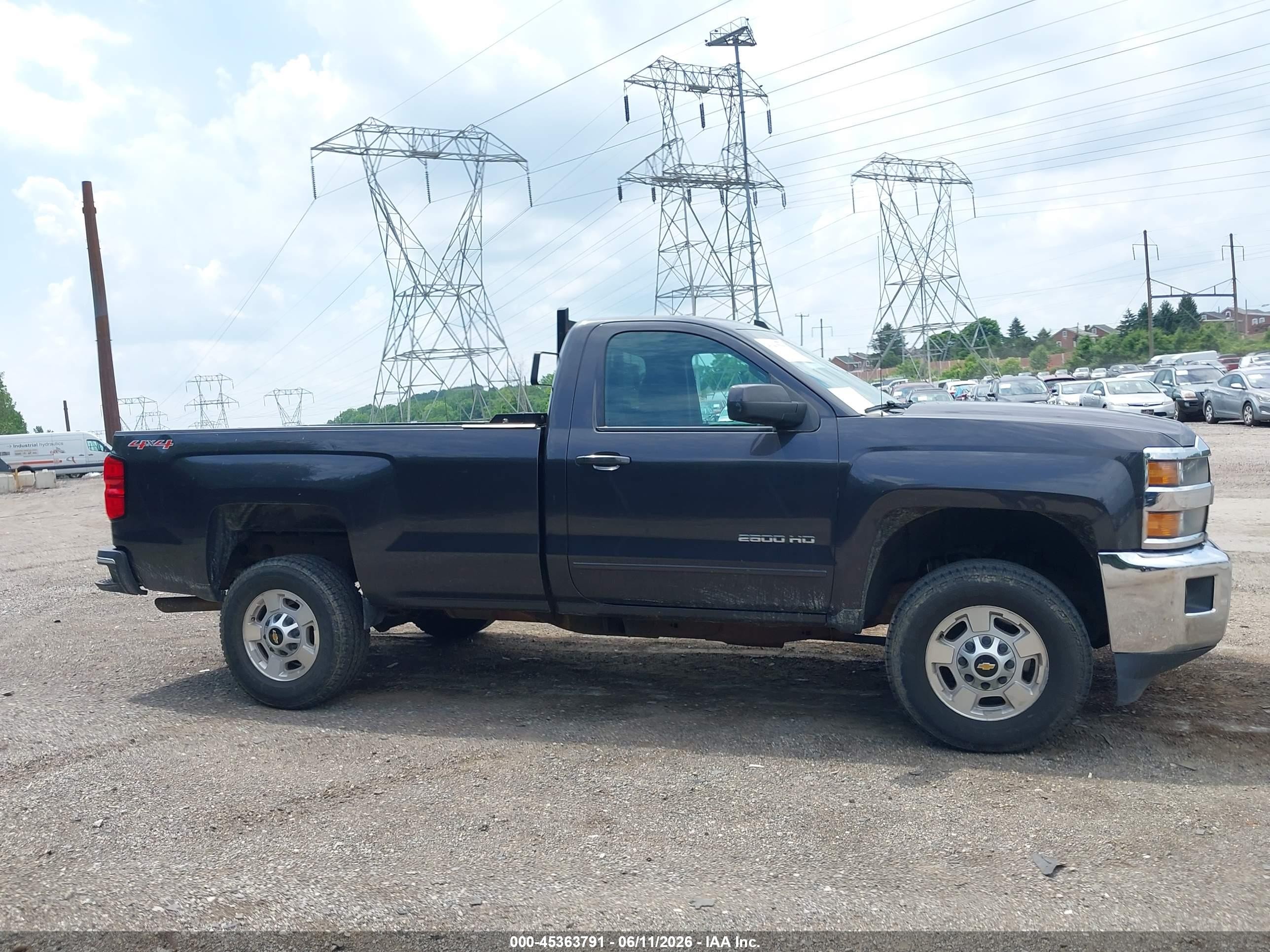 2015 Chevrolet Silverado 2500hd Built After Aug 14 Lt Black vin: 1GC0KVEGXFZ513533