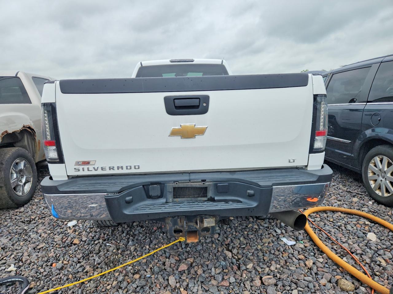 2011 Chevrolet Silverado K2500 Heavy Duty Lt White vin: 1GC0KXC87BF234611