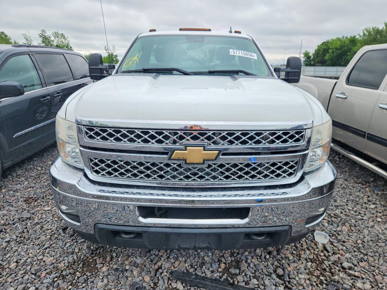 2011 Chevrolet Silverado K2500 Heavy Duty Lt White vin: 1GC0KXC87BF234611