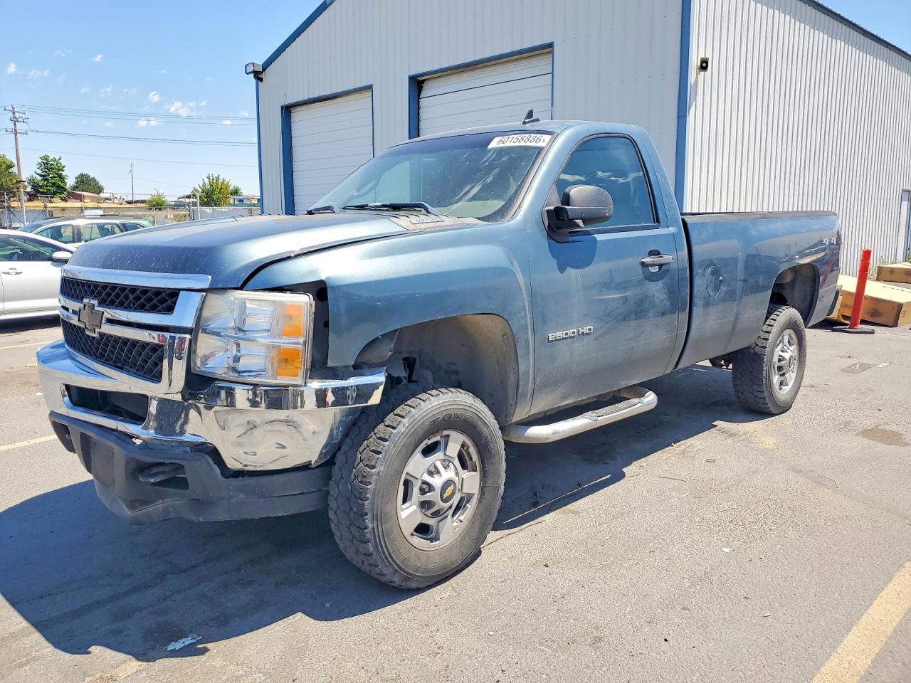 2011 Chevrolet Silverado K2500 Heavy Duty Lt Blue vin: 1GC0KXCG0BF168068