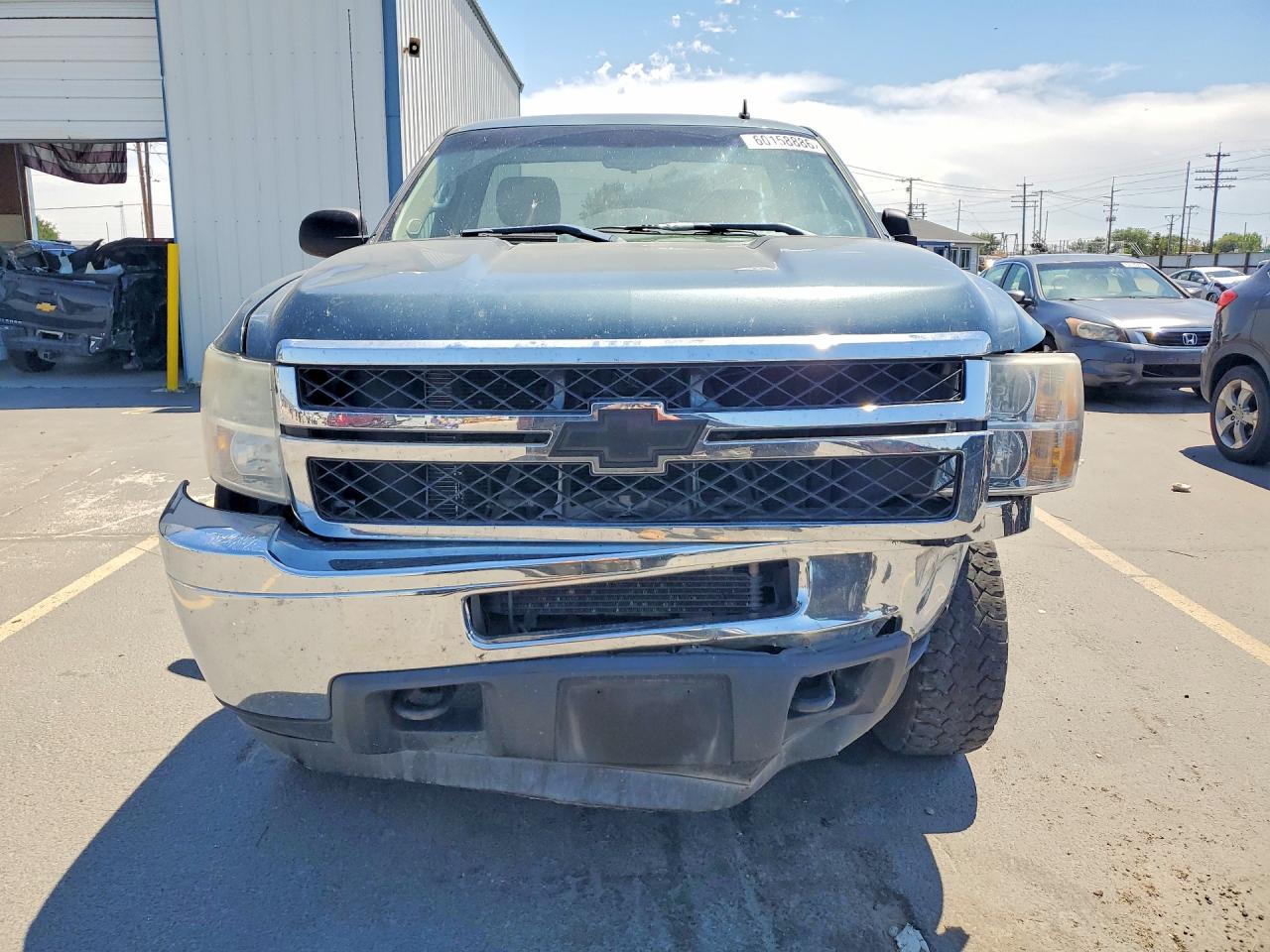 2011 Chevrolet Silverado K2500 Heavy Duty Lt Blue vin: 1GC0KXCG0BF168068