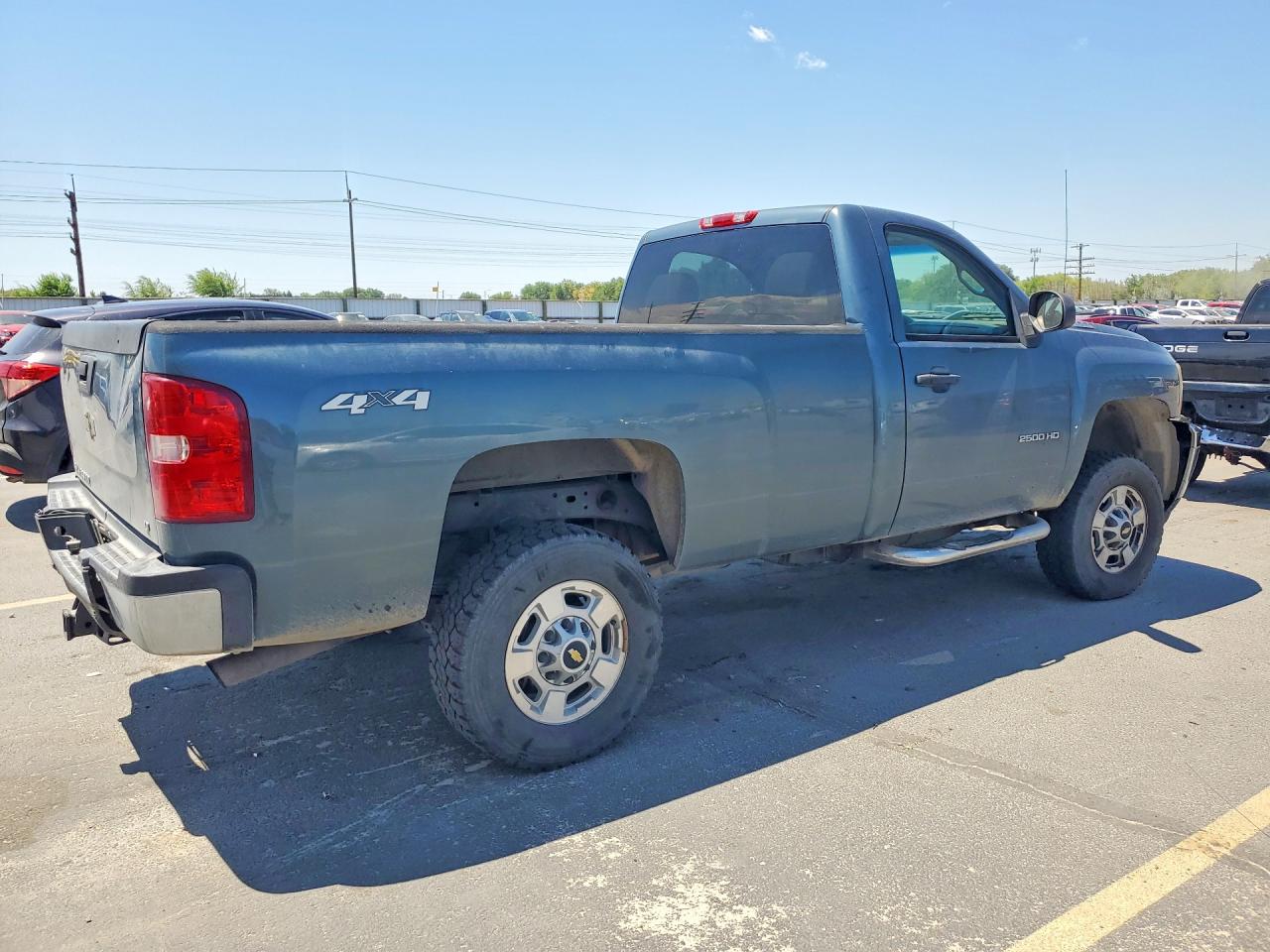 2011 Chevrolet Silverado K2500 Heavy Duty Lt Blue vin: 1GC0KXCG0BF168068