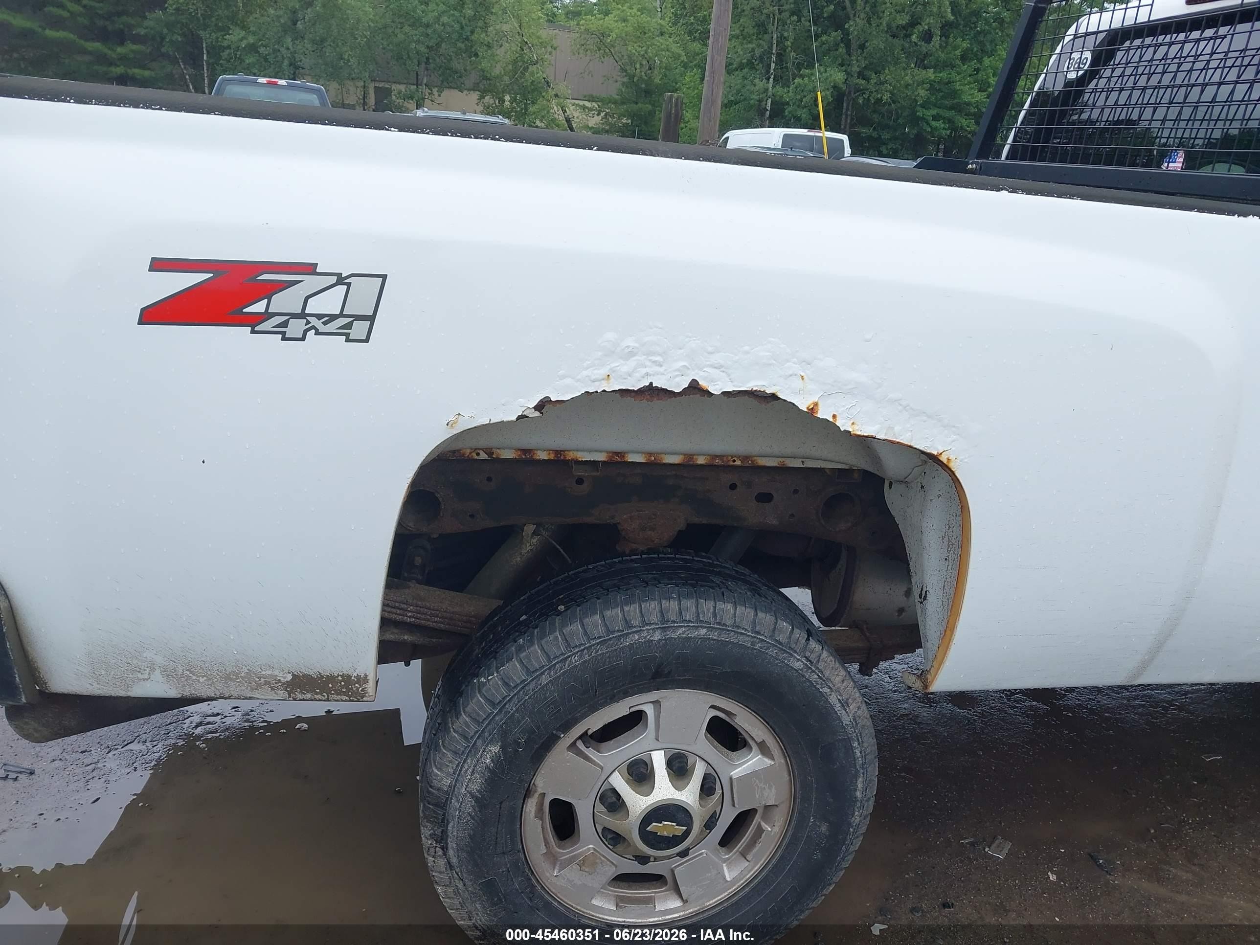 2011 Chevrolet Silverado 2500hd Lt White vin: 1GC0KXCG7BF107560