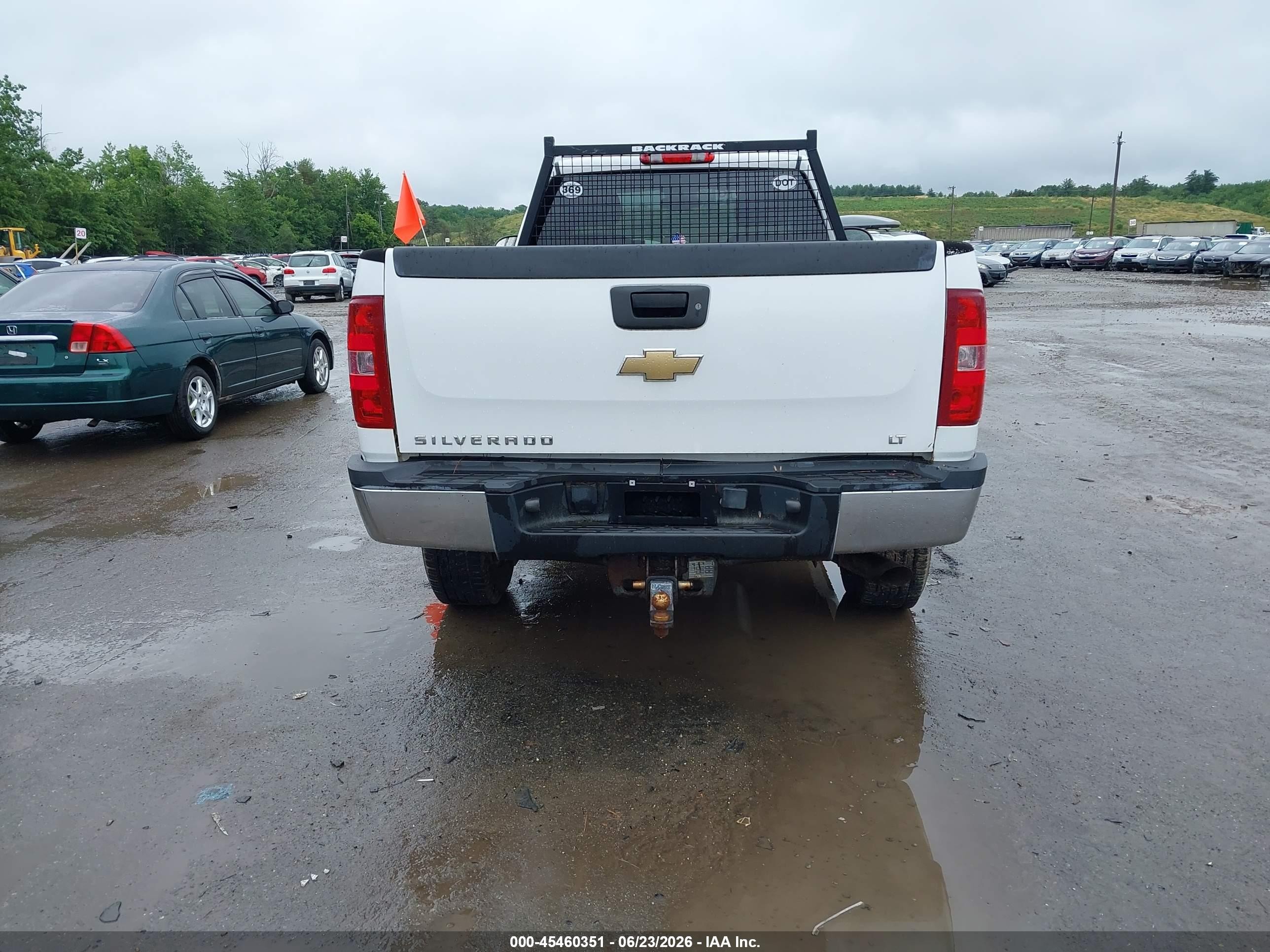 2011 Chevrolet Silverado 2500hd Lt White vin: 1GC0KXCG7BF107560