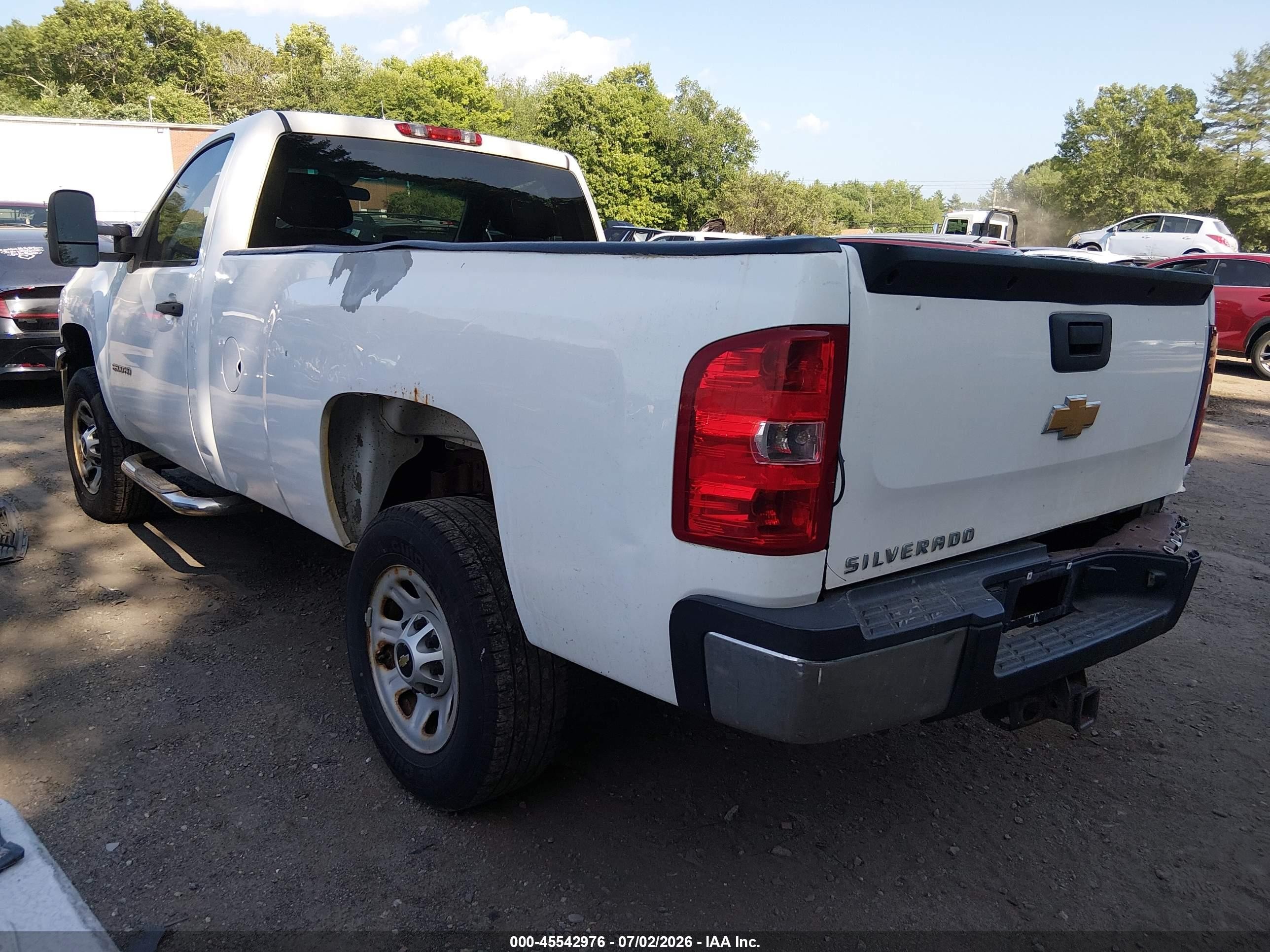 2014 Chevrolet Silverado 3500hd Work Truck Белый vin: 1GC0KZCG2EF179363