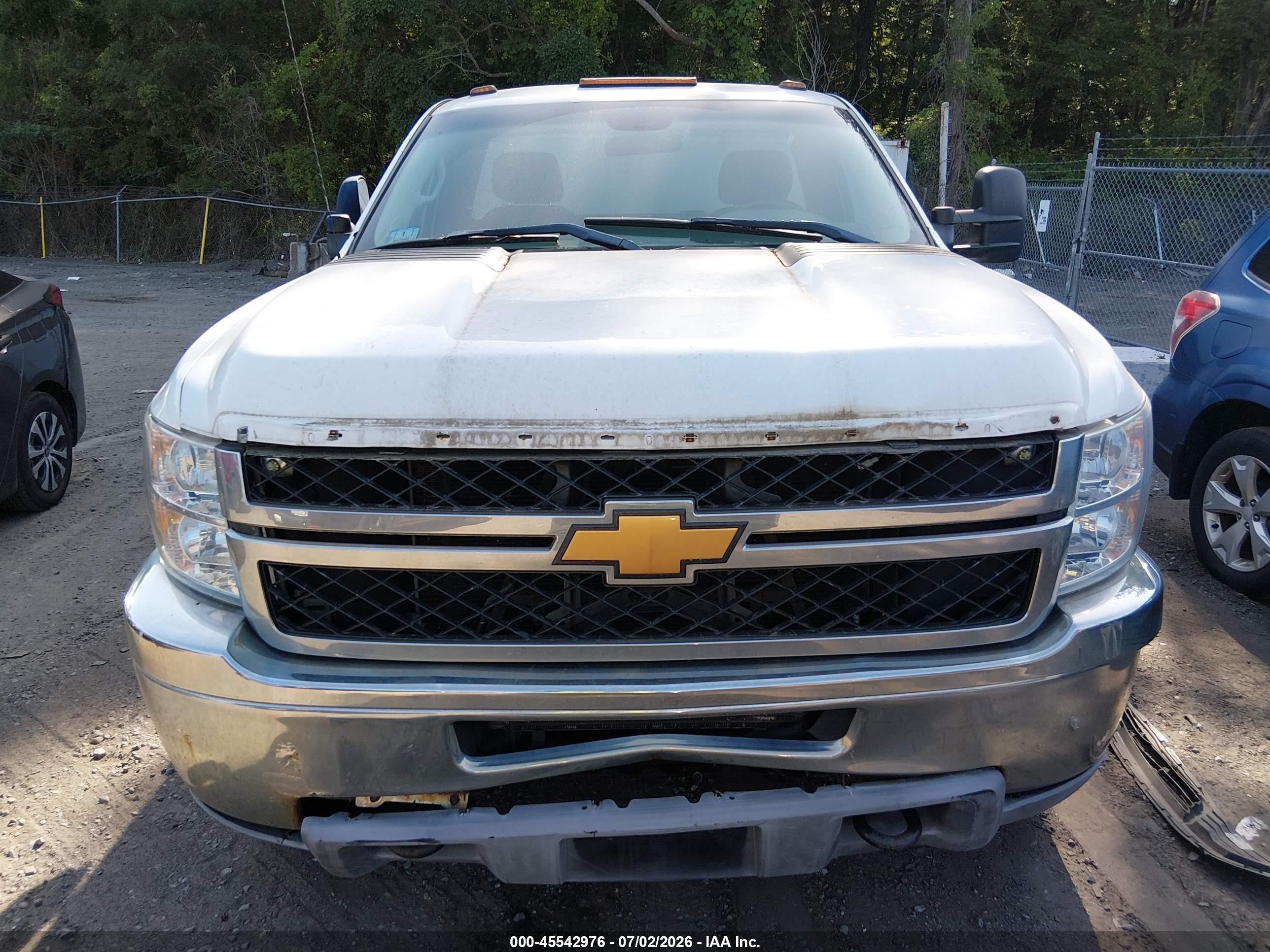 2014 Chevrolet Silverado 3500hd Work Truck Белый vin: 1GC0KZCG2EF179363