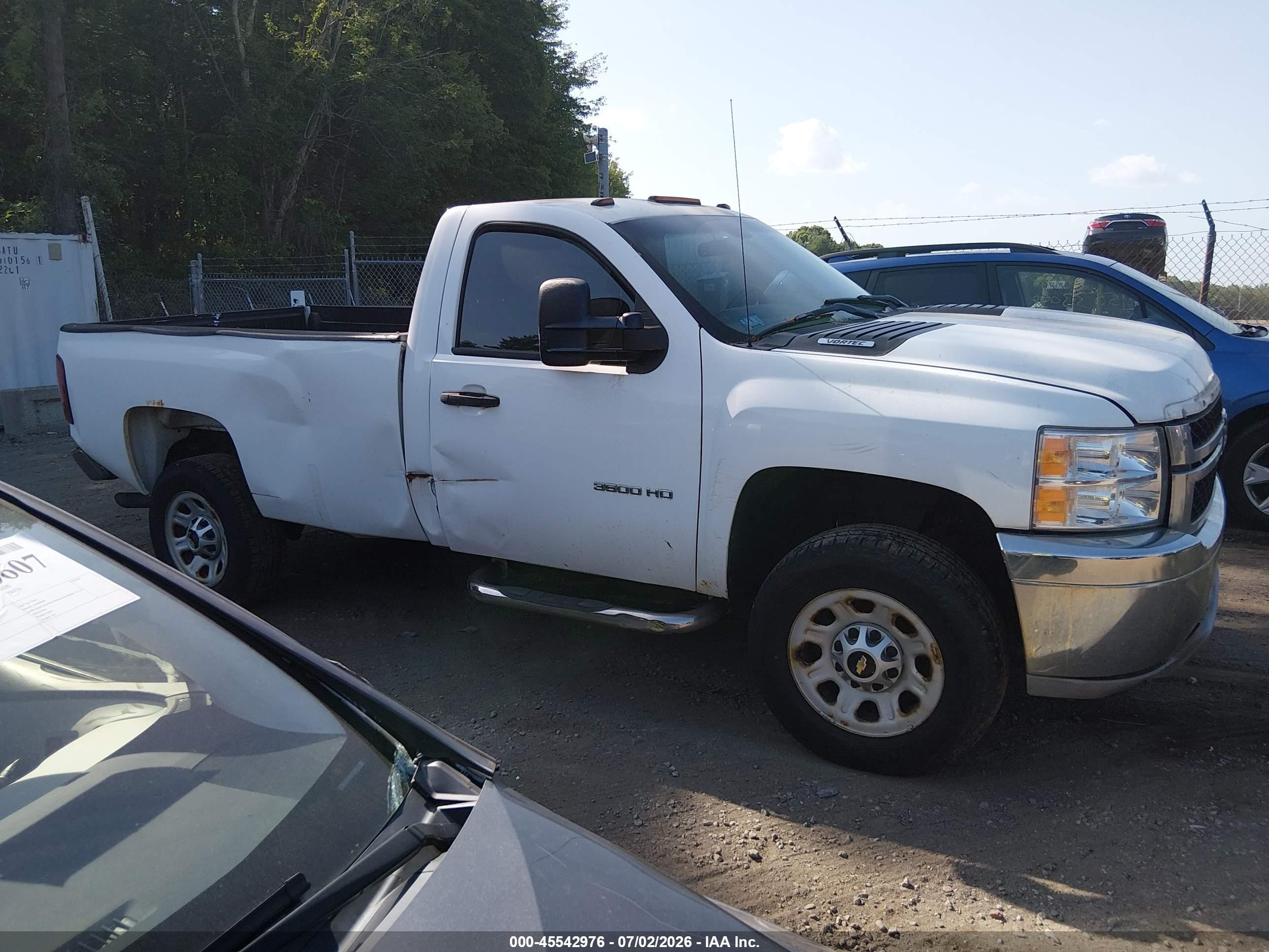 2014 Chevrolet Silverado 3500hd Work Truck Белый vin: 1GC0KZCG2EF179363
