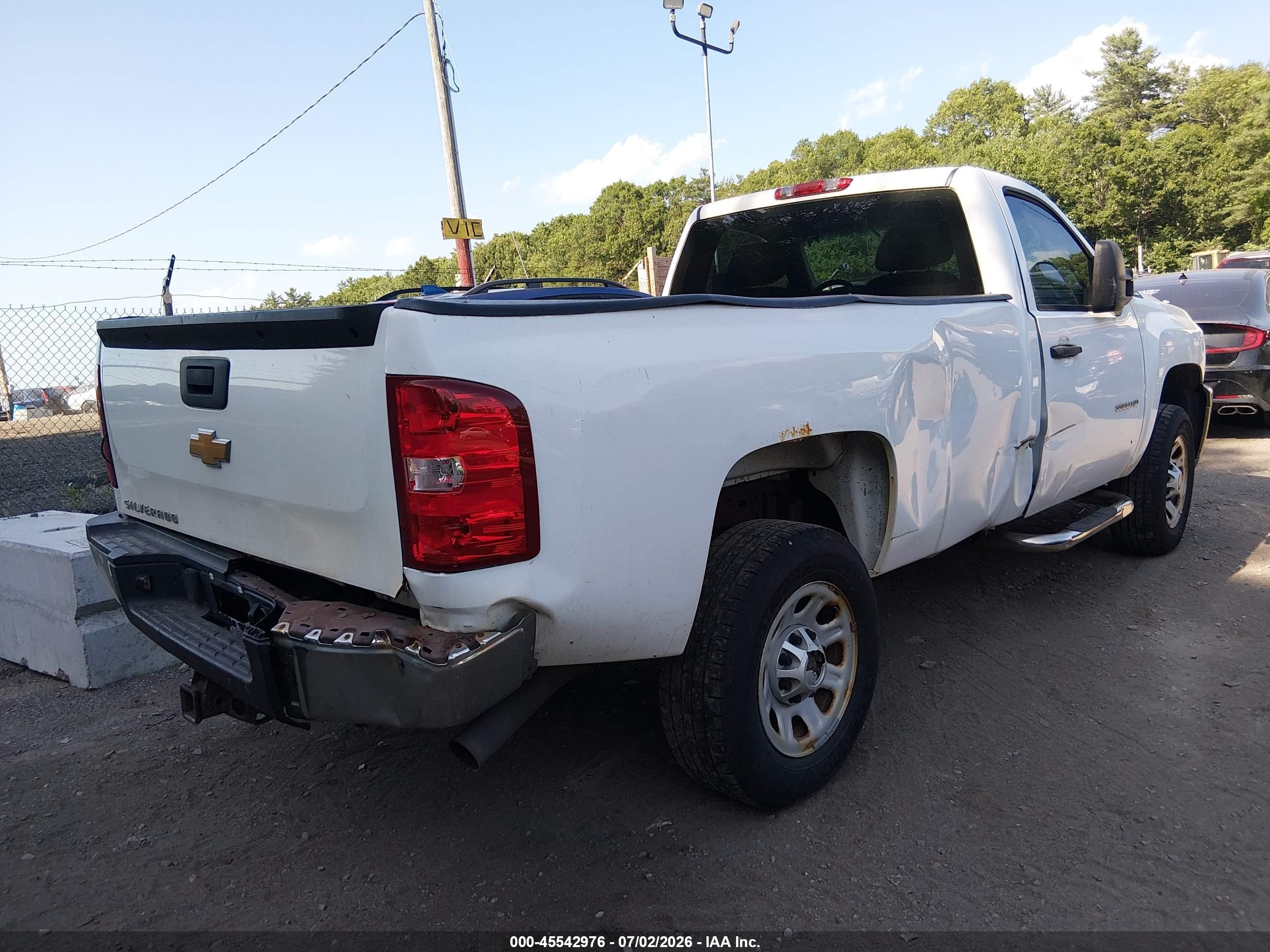 2014 Chevrolet Silverado 3500hd Work Truck Белый vin: 1GC0KZCG2EF179363