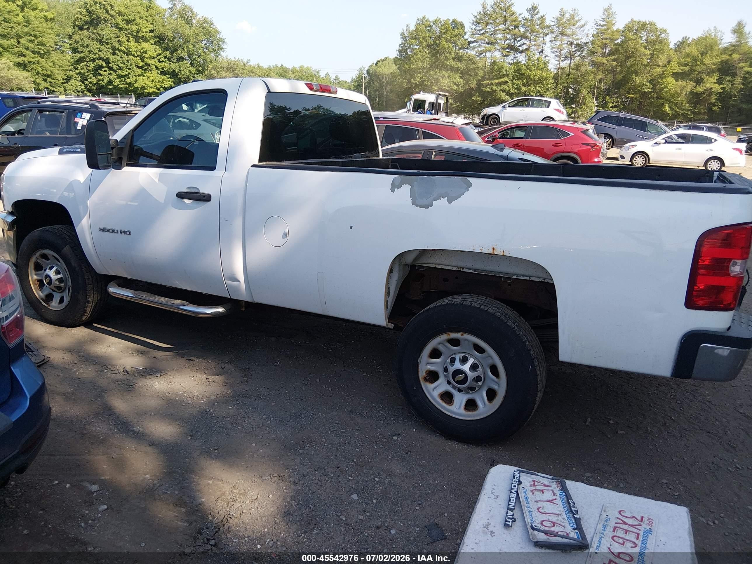 2014 Chevrolet Silverado 3500hd Work Truck Белый vin: 1GC0KZCG2EF179363