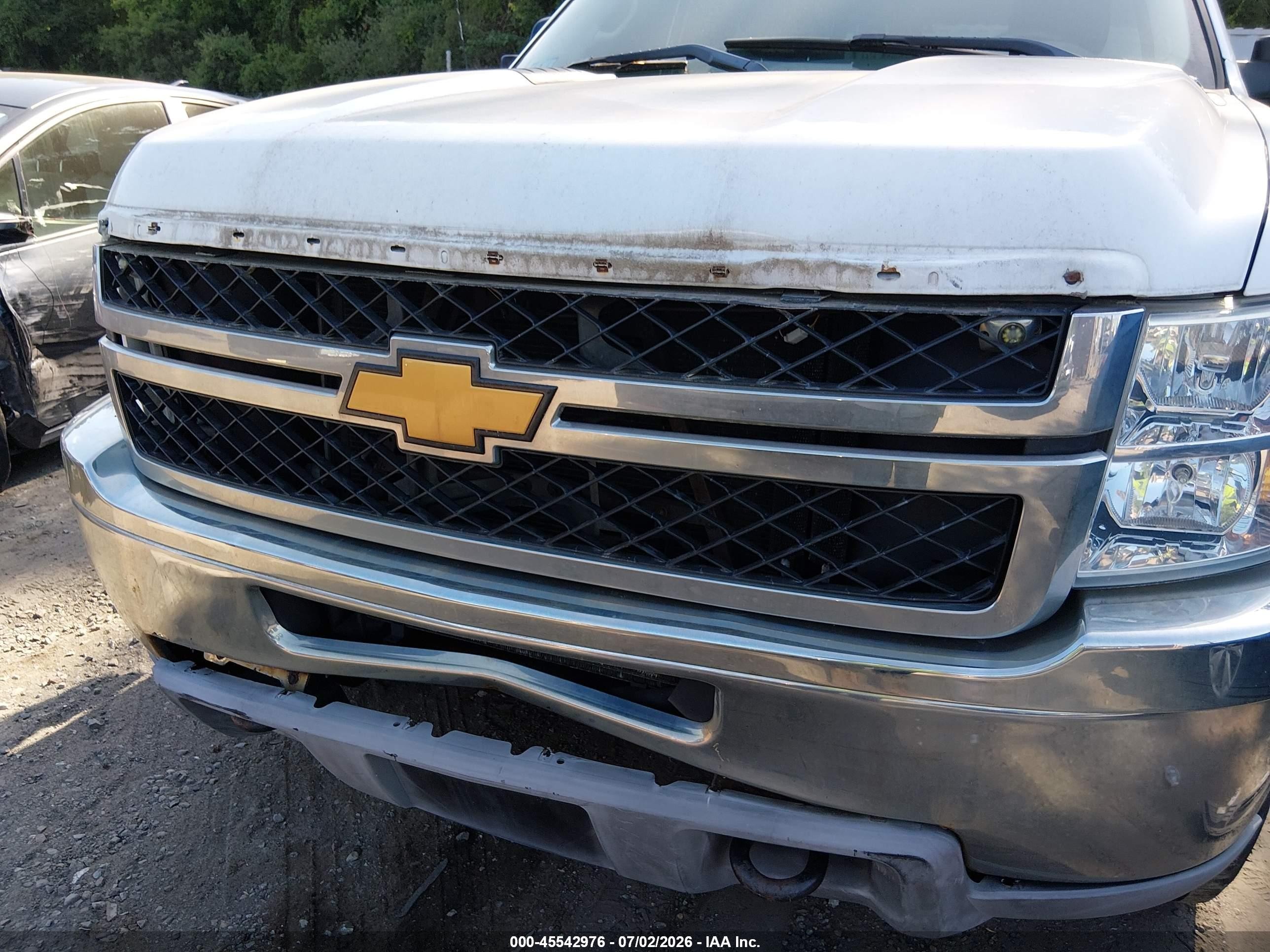 2014 Chevrolet Silverado 3500hd Work Truck Белый vin: 1GC0KZCG2EF179363
