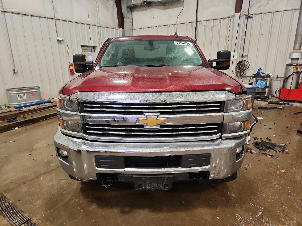 2015 Chevrolet Silverado K3500 Lt Maroon vin: 1GC0KZEG0FZ511667