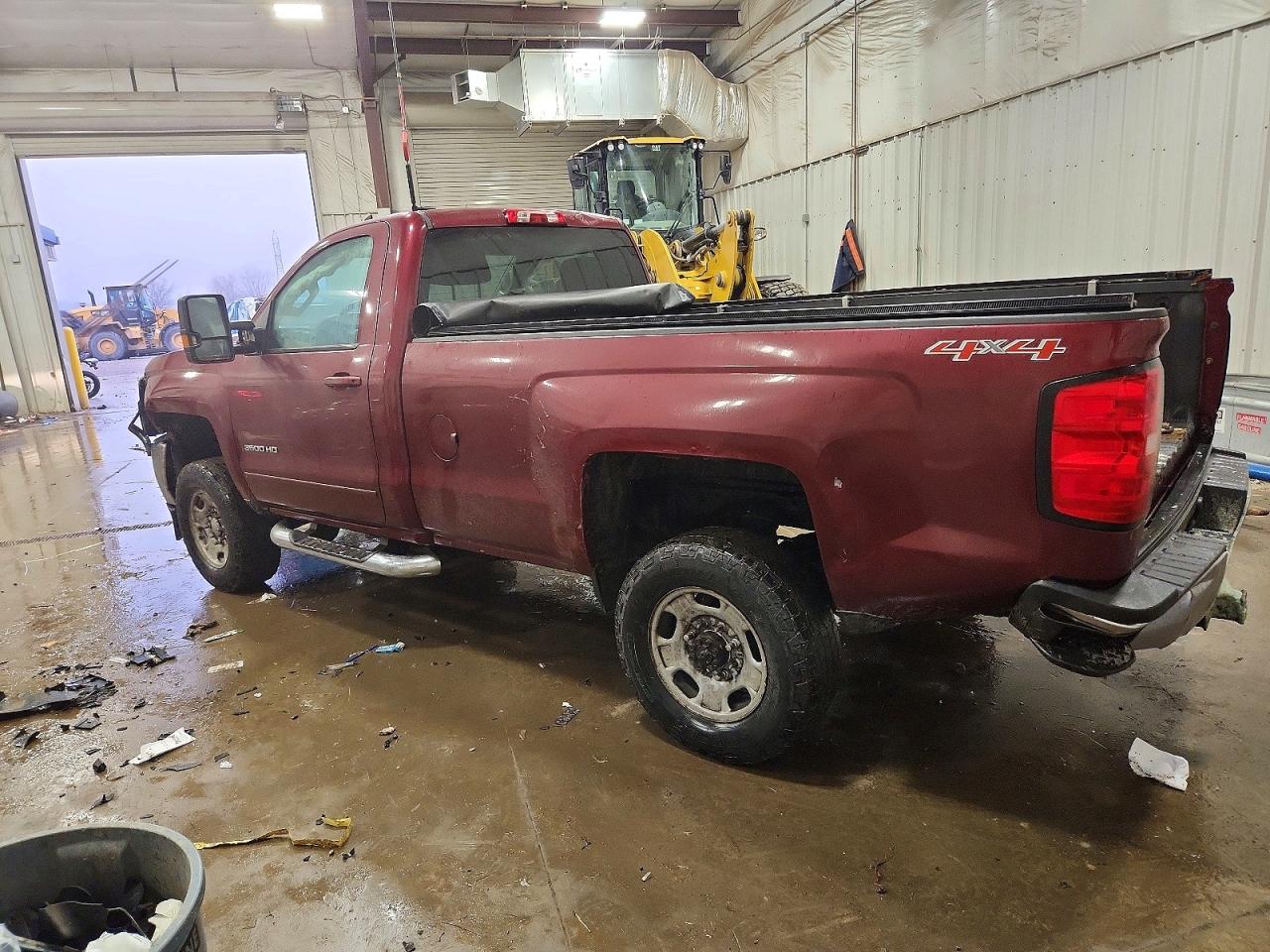 2015 Chevrolet Silverado K3500 Lt Maroon vin: 1GC0KZEG0FZ511667