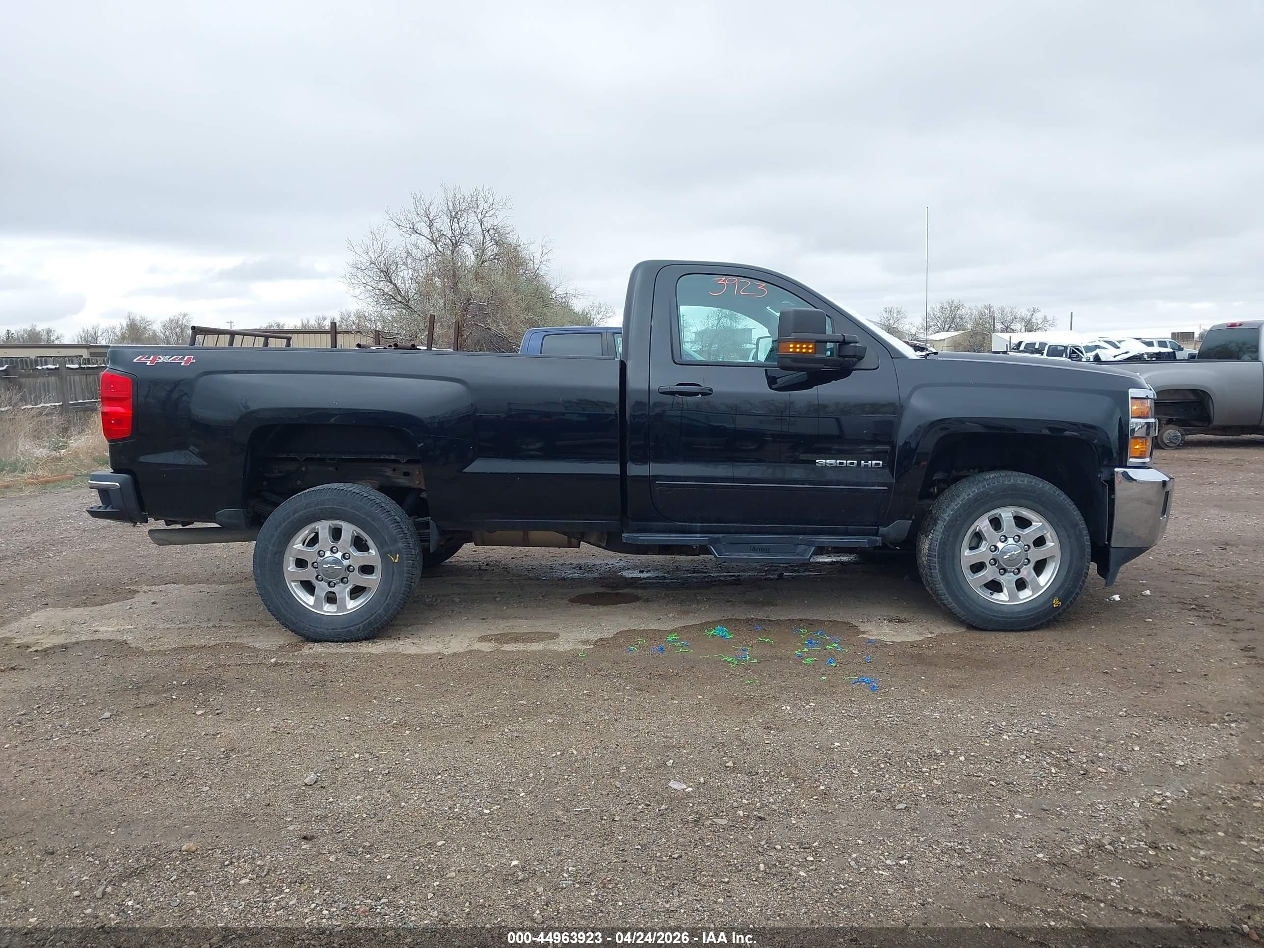 2015 Chevrolet Silverado 3500hd Lt Black vin: 1GC0KZEG6FZ528232