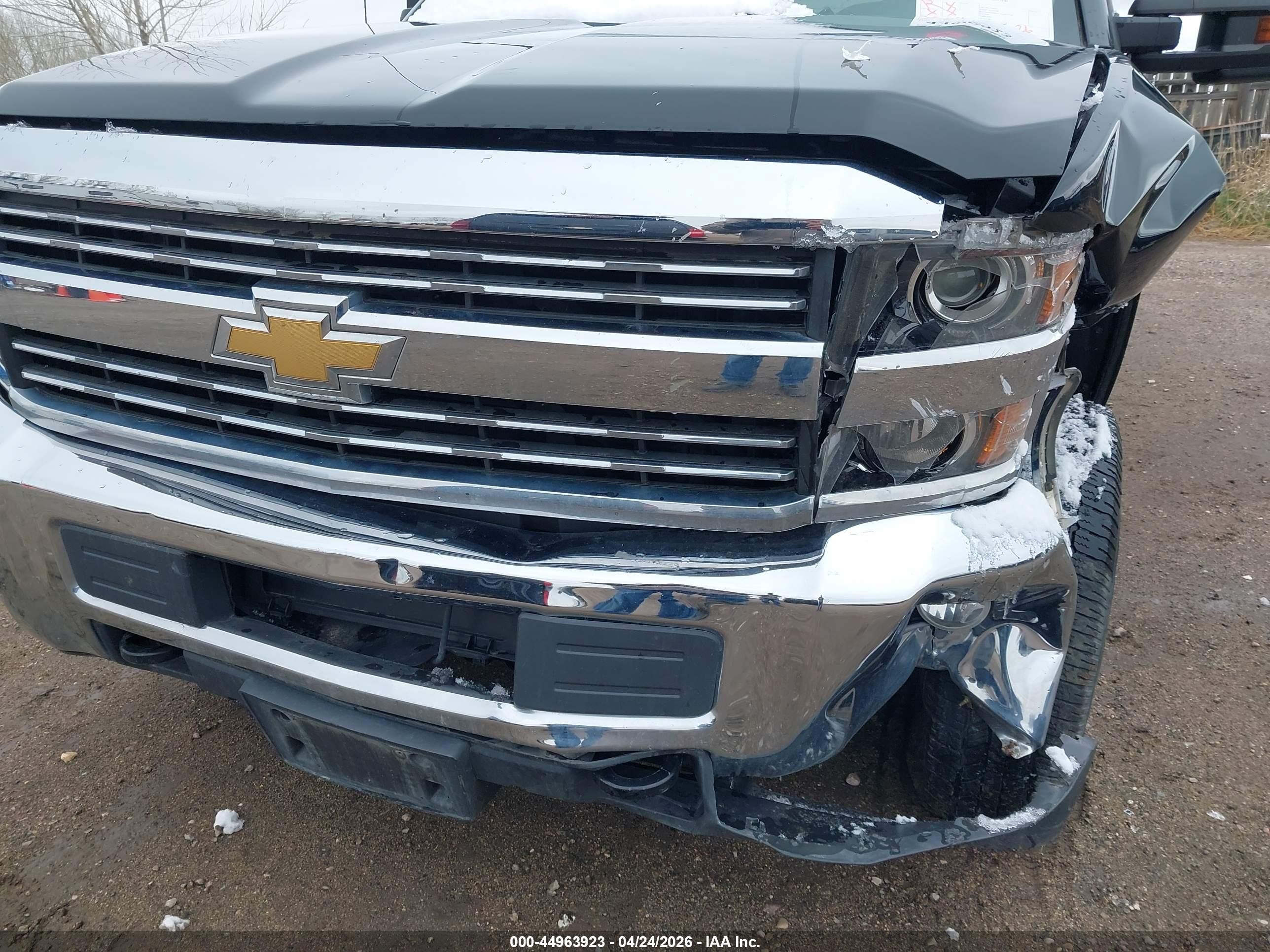 2015 Chevrolet Silverado 3500hd Lt Black vin: 1GC0KZEG6FZ528232