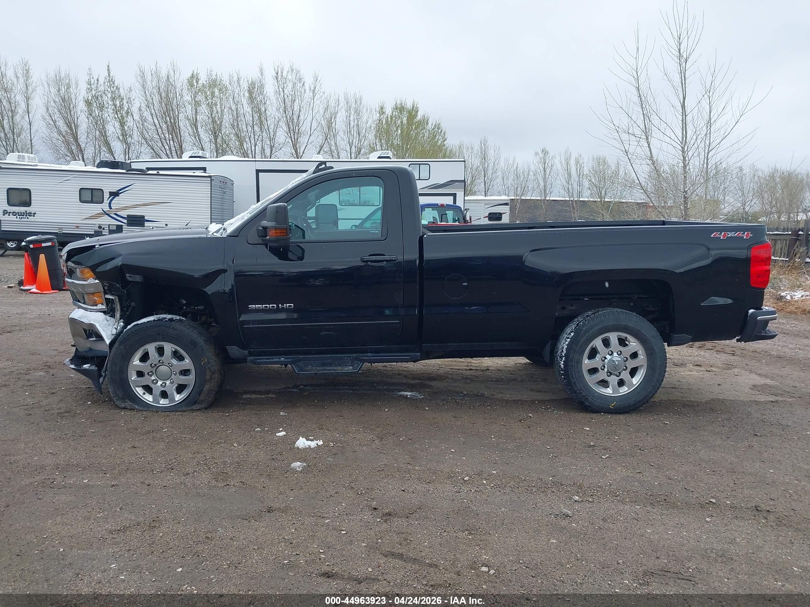 2015 Chevrolet Silverado 3500hd Lt Black vin: 1GC0KZEG6FZ528232