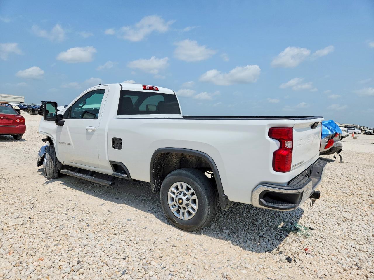 2022 Chevrolet Silverado C2500 Heavy Duty Lt White vin: 1GC0WNE70NF114263