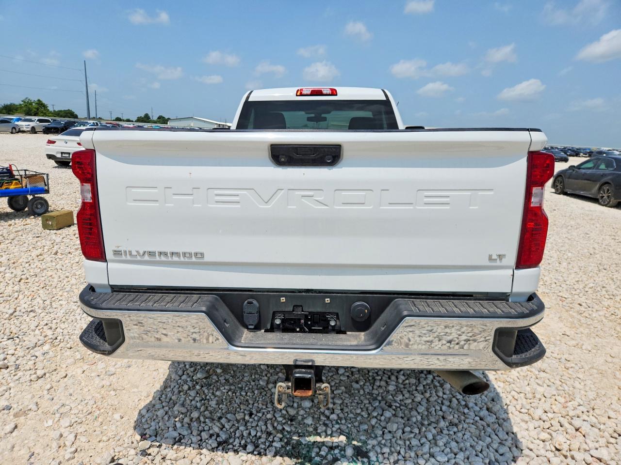 2022 Chevrolet Silverado C2500 Heavy Duty Lt White vin: 1GC0WNE70NF114263