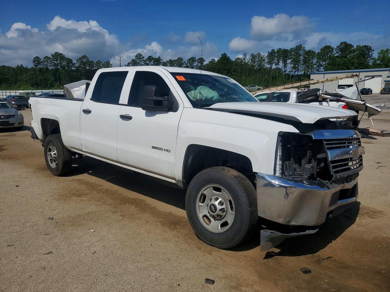 2015 Chevrolet Silverado C2500 Heavy Duty White vin: 1GC1CUEG0FF179946