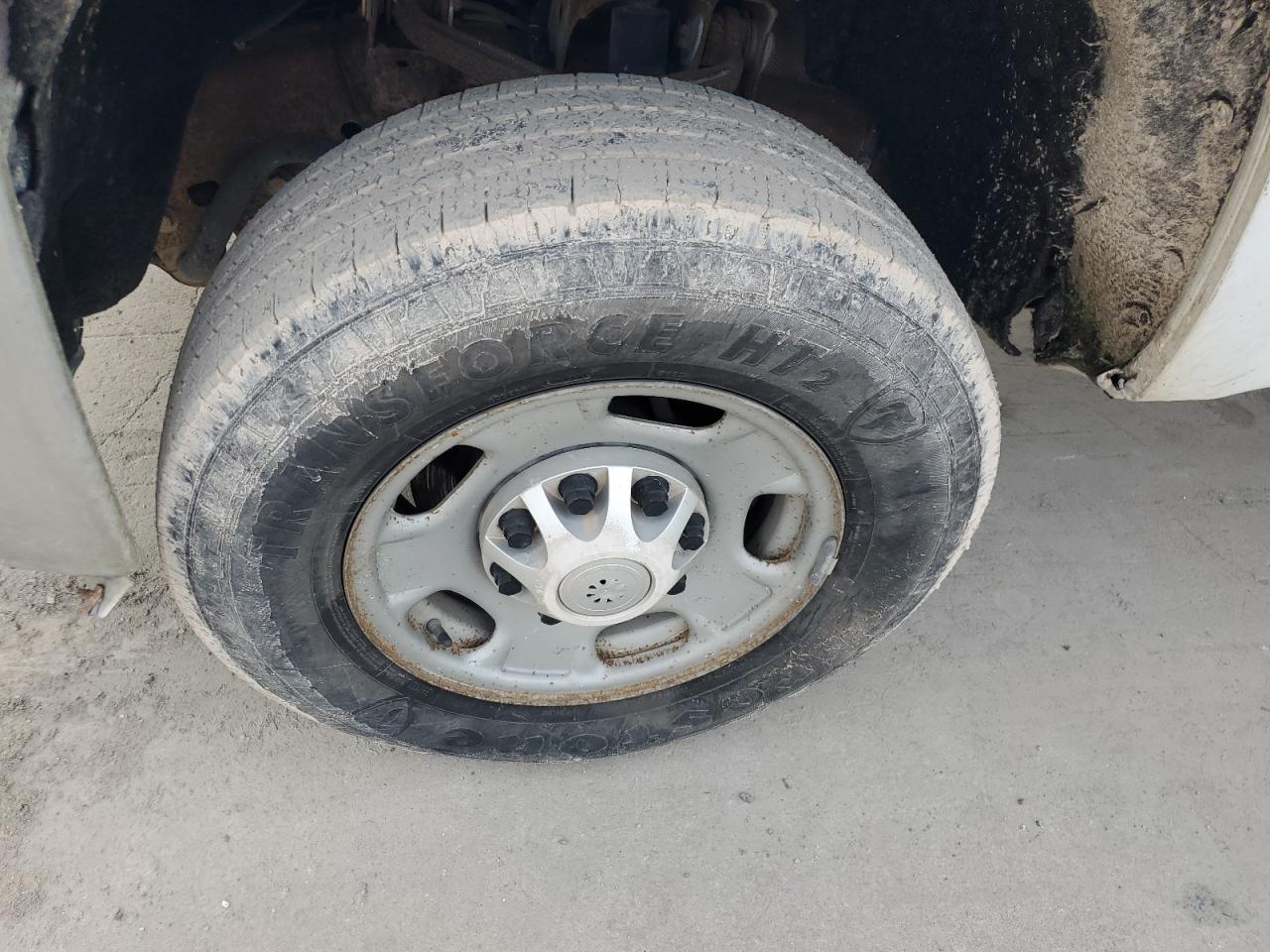 2016 Chevrolet Silverado C2500 Heavy Duty White vin: 1GC1CUEG1GF228640 Damage: Left Front Wheel, Corrosion, > 12 Inches