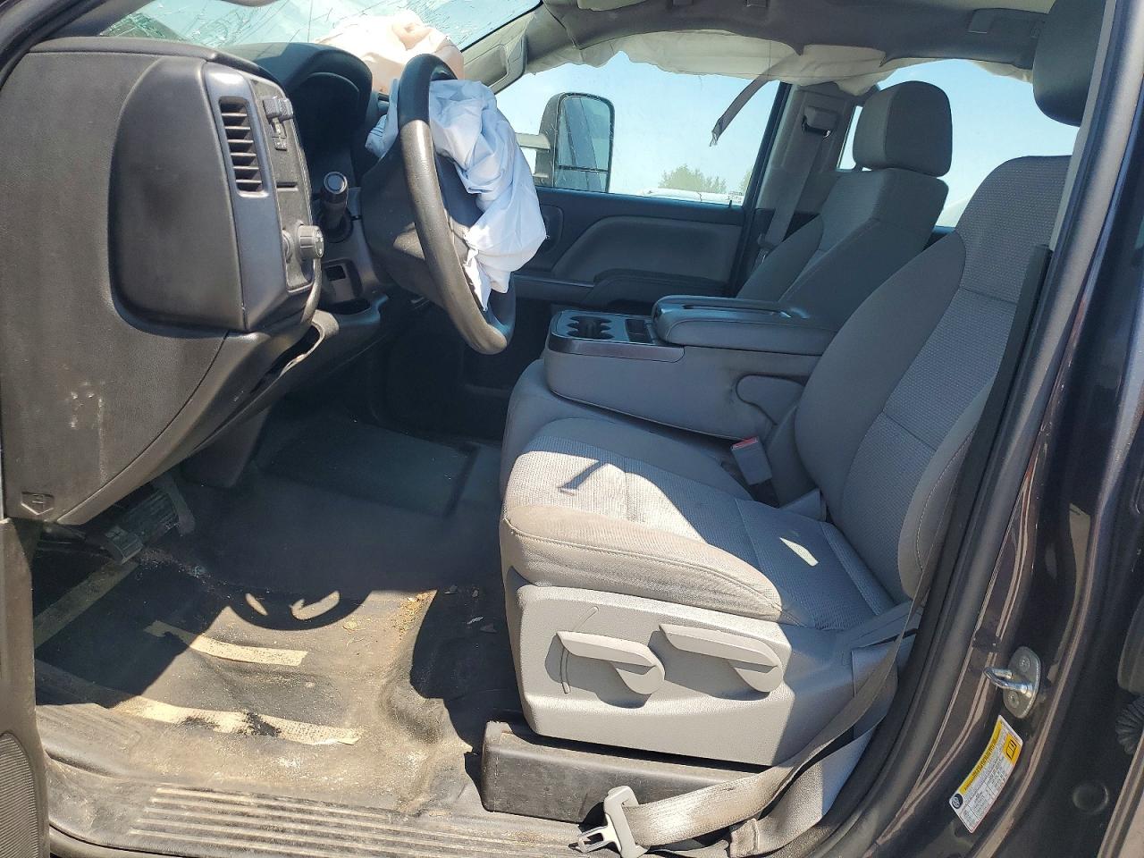2015 Chevrolet Silverado C2500 Heavy Duty Gray vin: 1GC1CUEG2FF164011