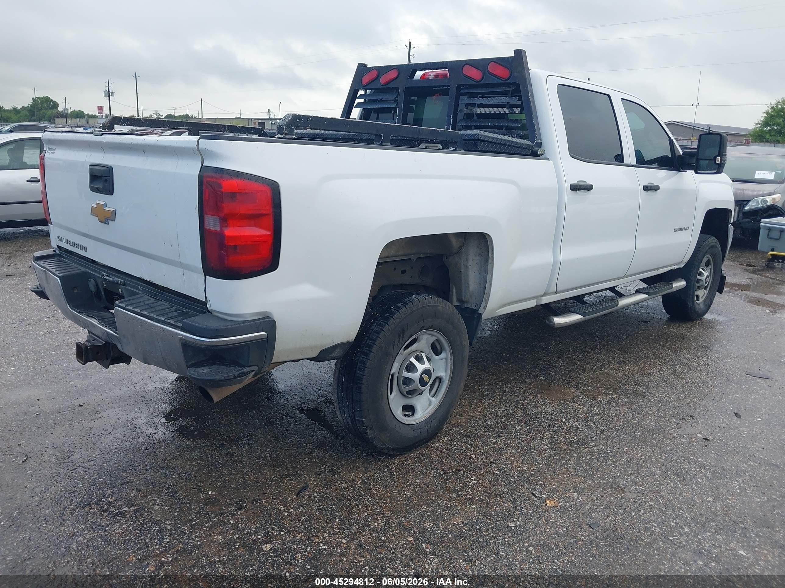 2015 Chevrolet Silverado 2500hd Wt Белый vin: 1GC1CUEG5FF607753