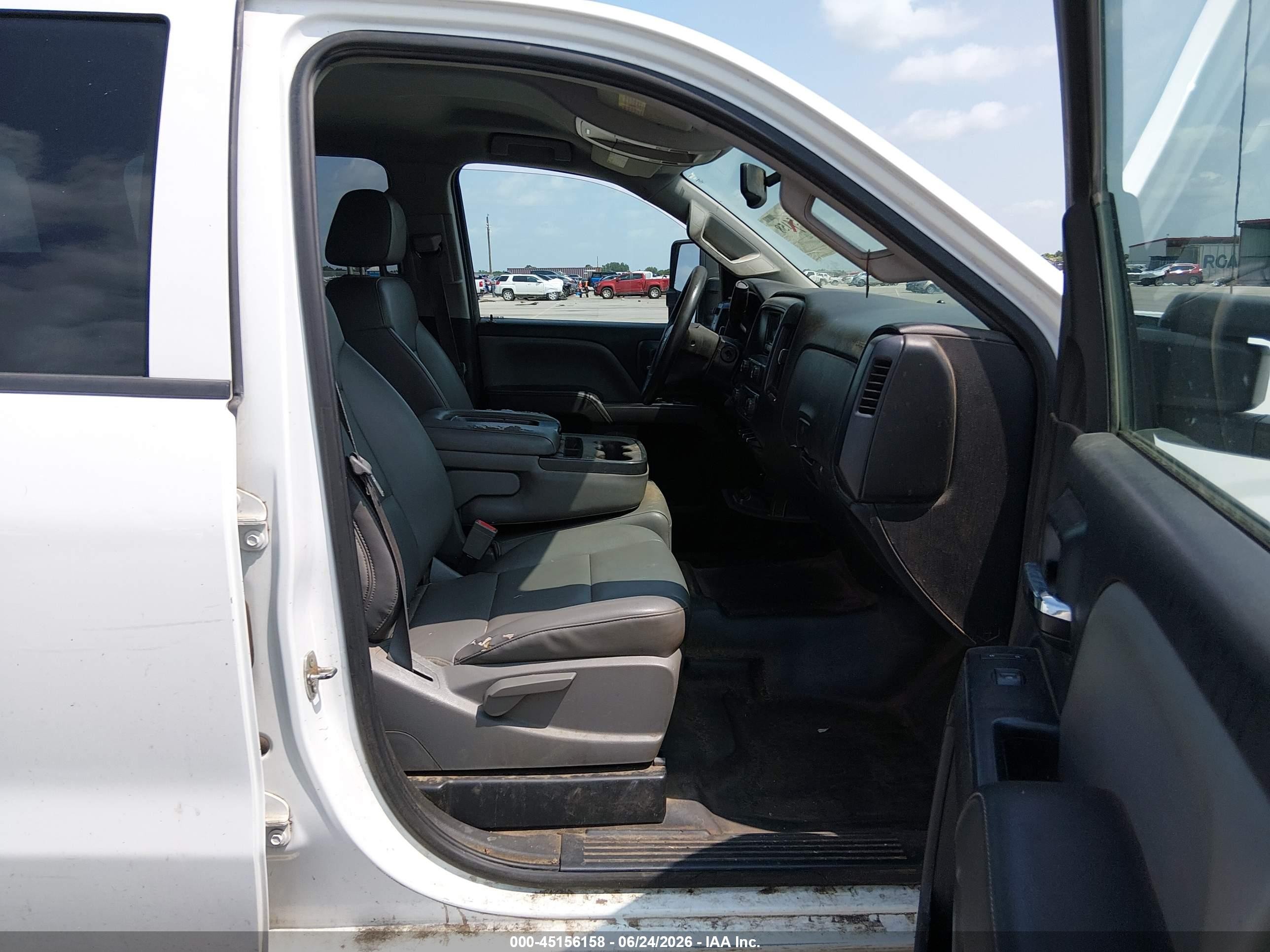 2015 Chevrolet Silverado 2500hd Built After Aug 14 Work Truck White vin: 1GC1CUEG5FF608854