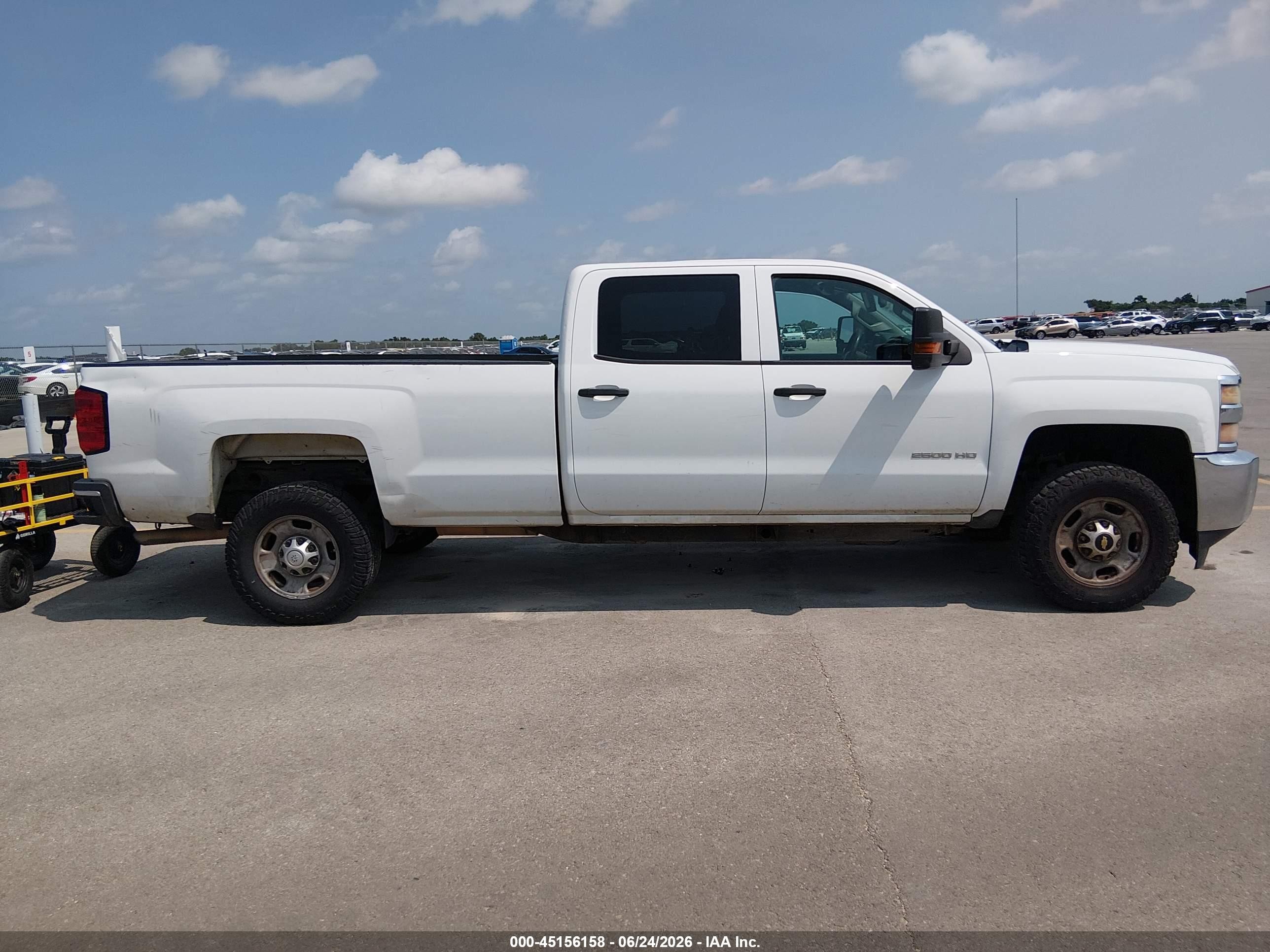 2015 Chevrolet Silverado 2500hd Built After Aug 14 Work Truck White vin: 1GC1CUEG5FF608854