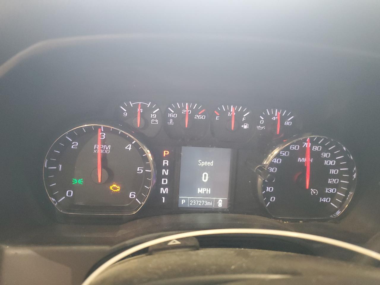 2015 Chevrolet Silverado C2500 Heavy Duty White vin: 1GC1CUEG7FF158527 Damage: Warning Light - Engine, On, Unacceptable
