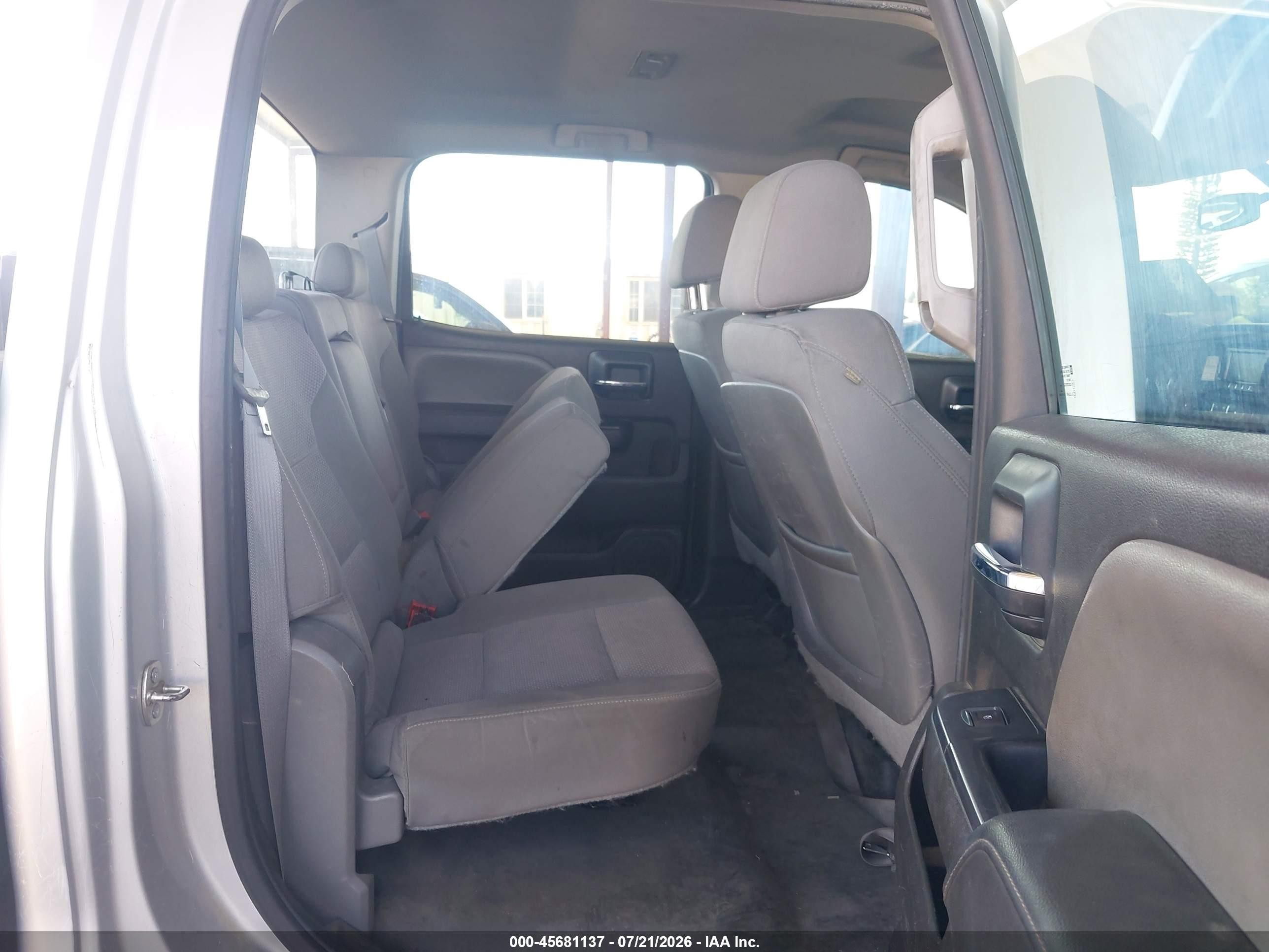 2015 Chevrolet Silverado 2500hd Built After Aug 14 Work Truck Silver vin: 1GC1CUEGXFF629599