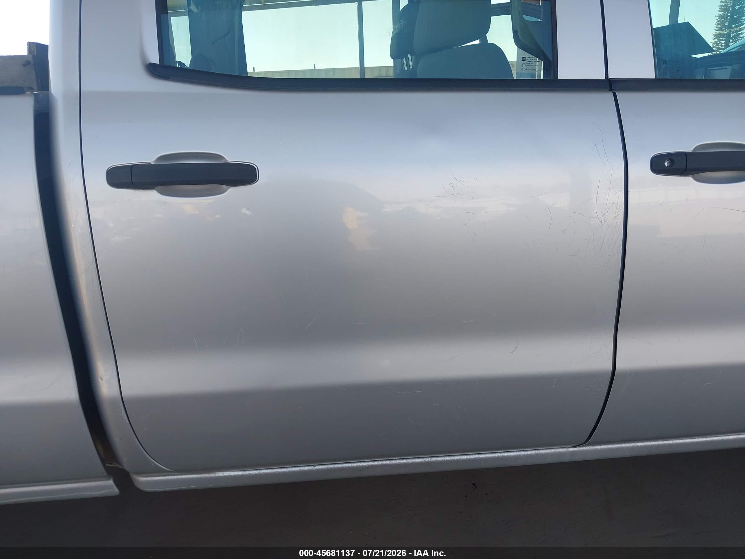 2015 Chevrolet Silverado 2500hd Built After Aug 14 Work Truck Silver vin: 1GC1CUEGXFF629599