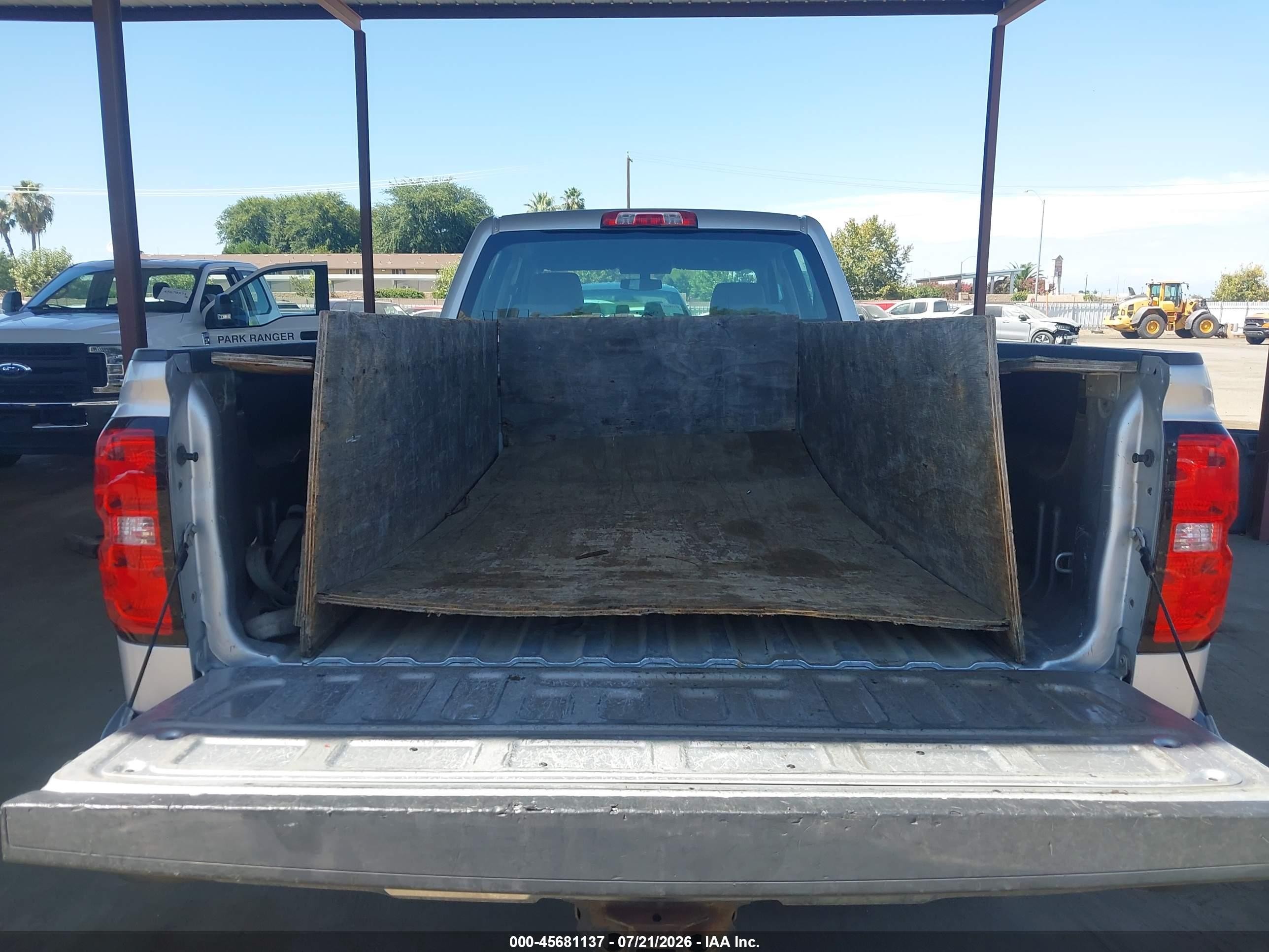 2015 Chevrolet Silverado 2500hd Built After Aug 14 Work Truck Silver vin: 1GC1CUEGXFF629599