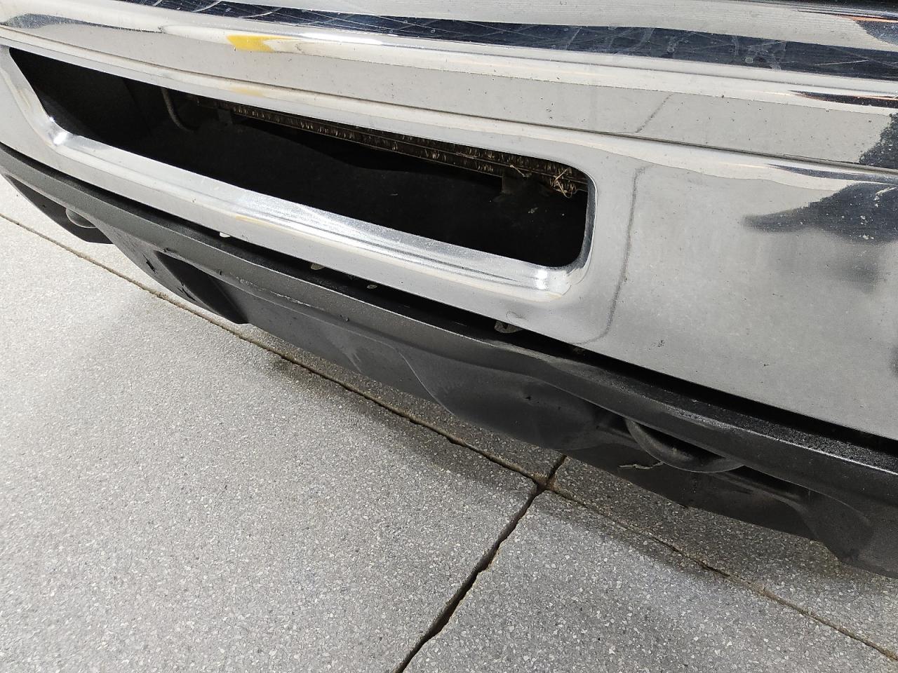 2014 Chevrolet Silverado C2500 Heavy Duty White vin: 1GC1CVCG0EF120452 Damage: Front Bumper Cover Lower, Broken, Replacement Required