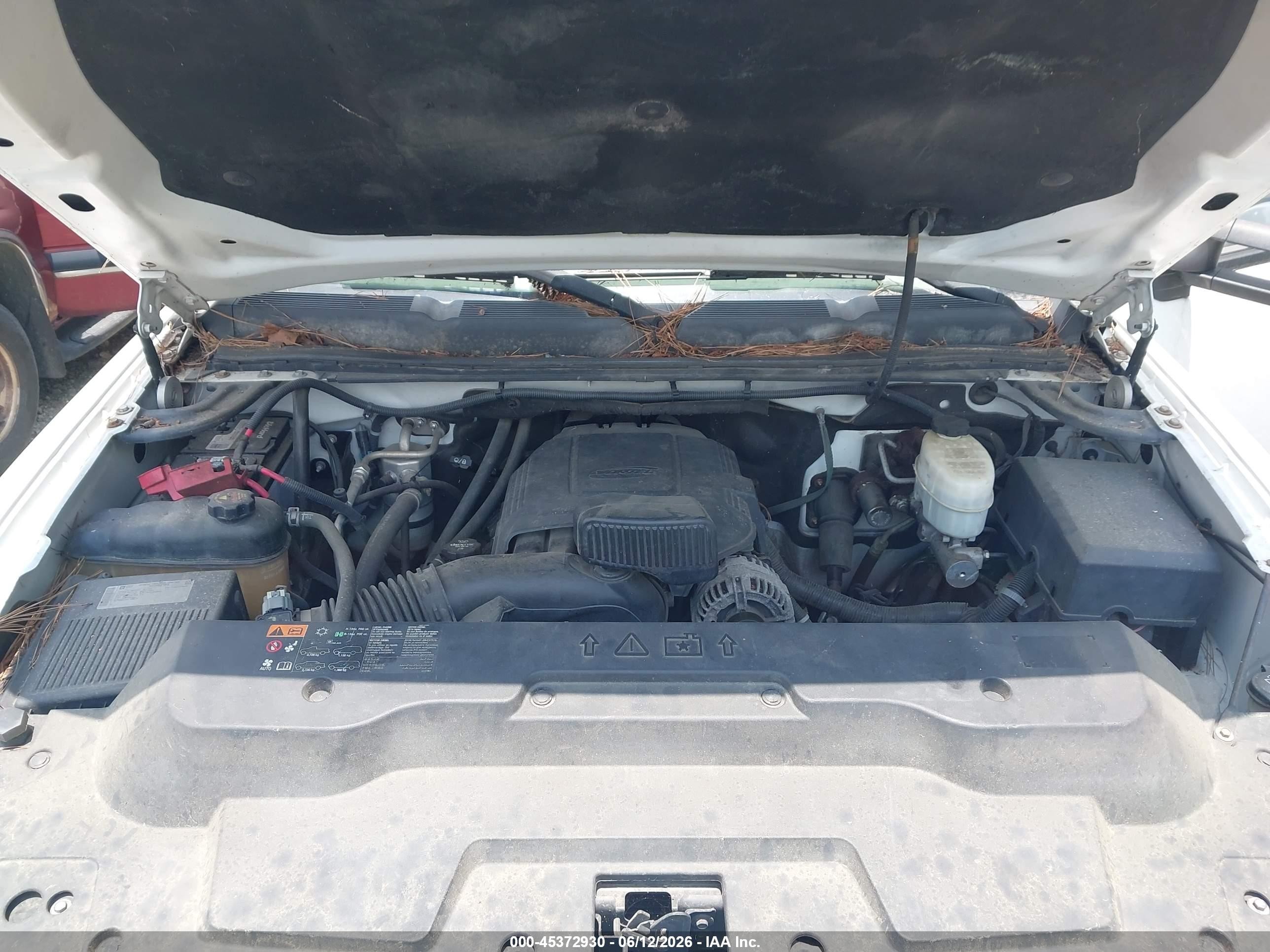 2013 Chevrolet Silverado 2500hd Work Truck White vin: 1GC1CVCG3DF102235