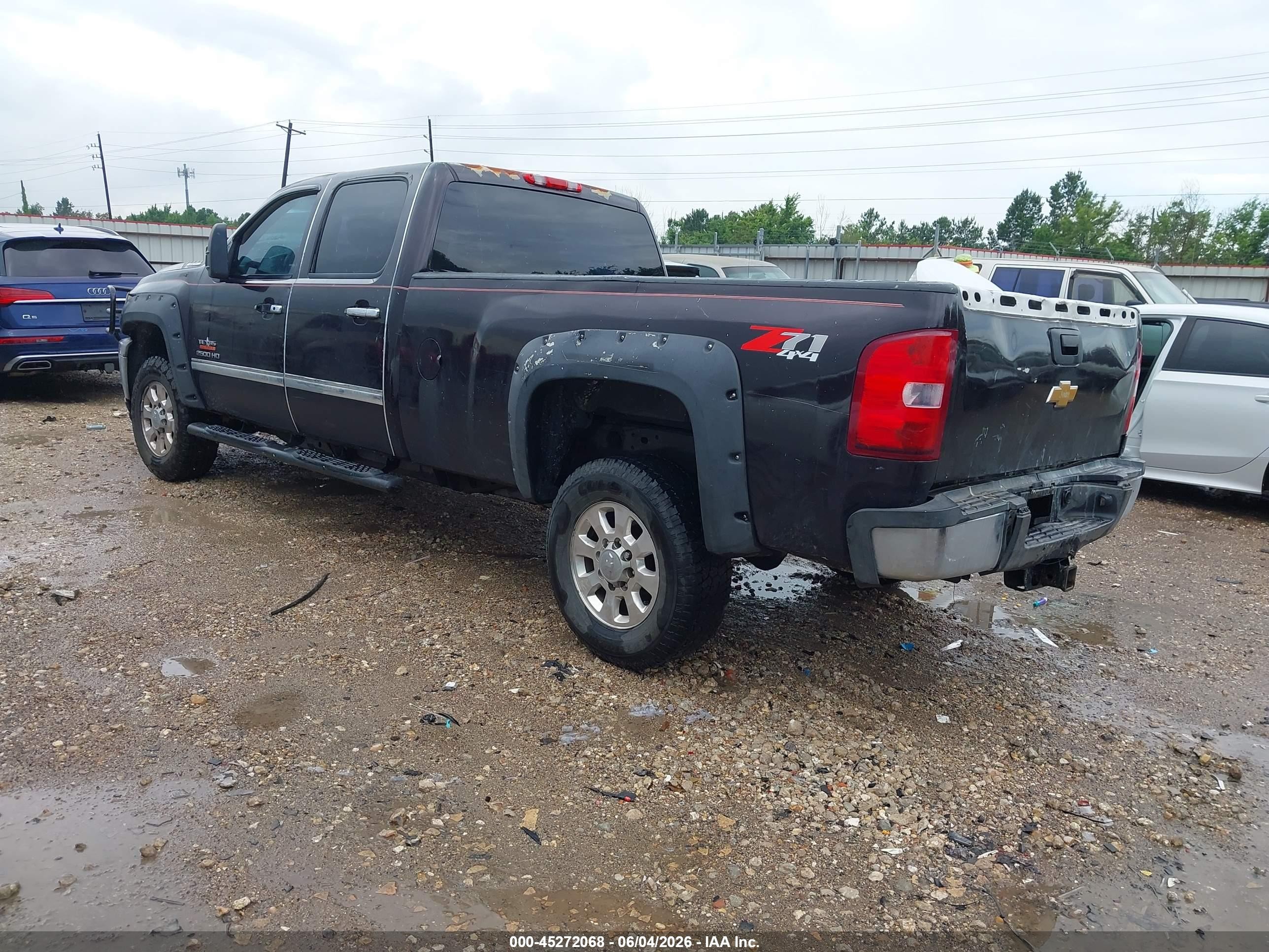 2013 Chevrolet Silverado 2500hd Work Truck Black vin: 1GC1CVCG3DF212699