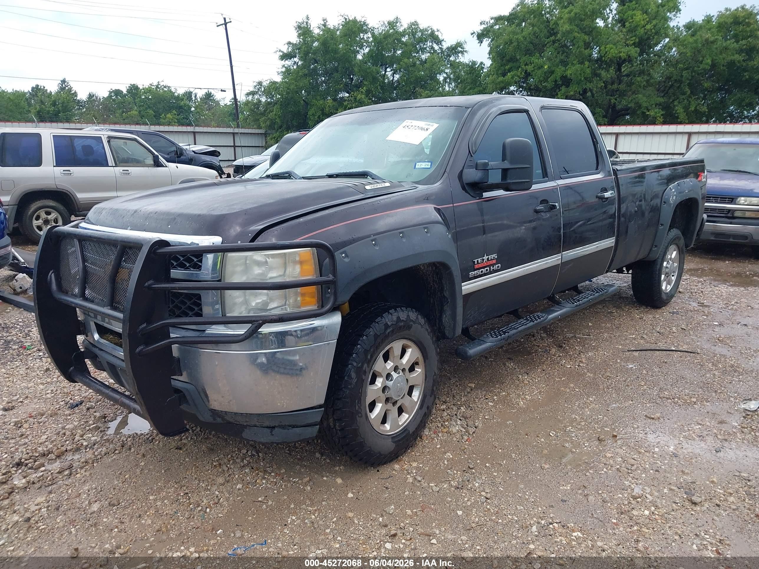 2013 Chevrolet Silverado 2500hd Work Truck Black vin: 1GC1CVCG3DF212699