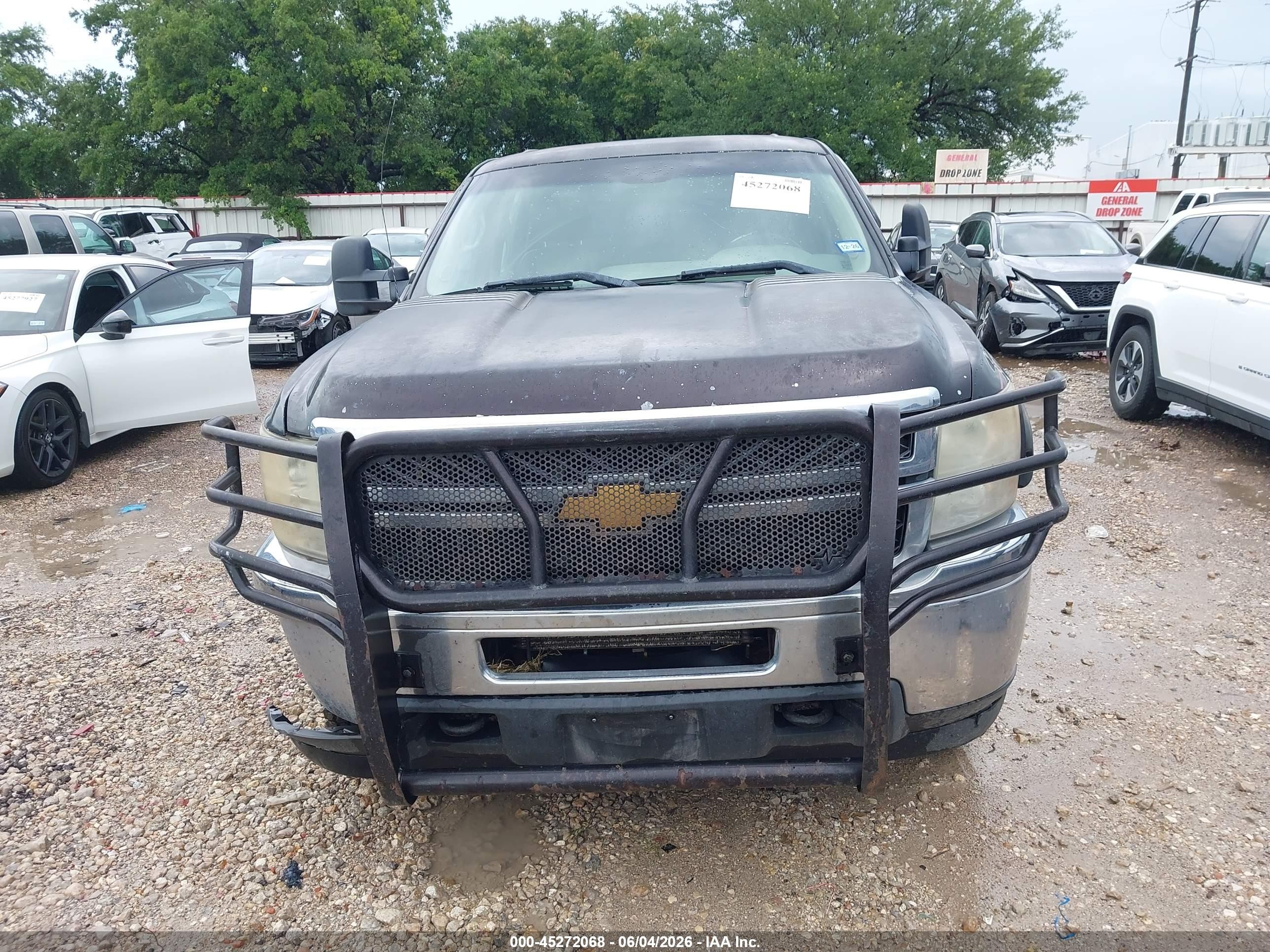 2013 Chevrolet Silverado 2500hd Work Truck Black vin: 1GC1CVCG3DF212699