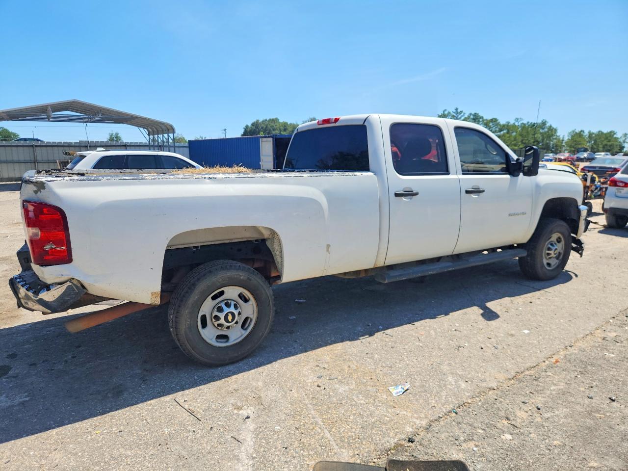 2012 Chevrolet Silverado C2500 Heavy Duty White vin: 1GC1CVCG6CF240057