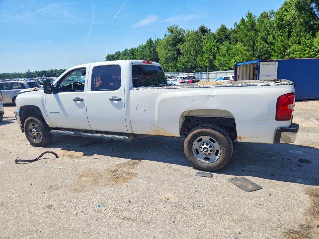 2012 Chevrolet Silverado C2500 Heavy Duty White vin: 1GC1CVCG6CF240057